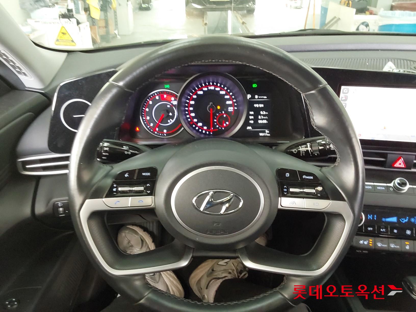 Hyundai Avante id 3436597 из Кореи 29