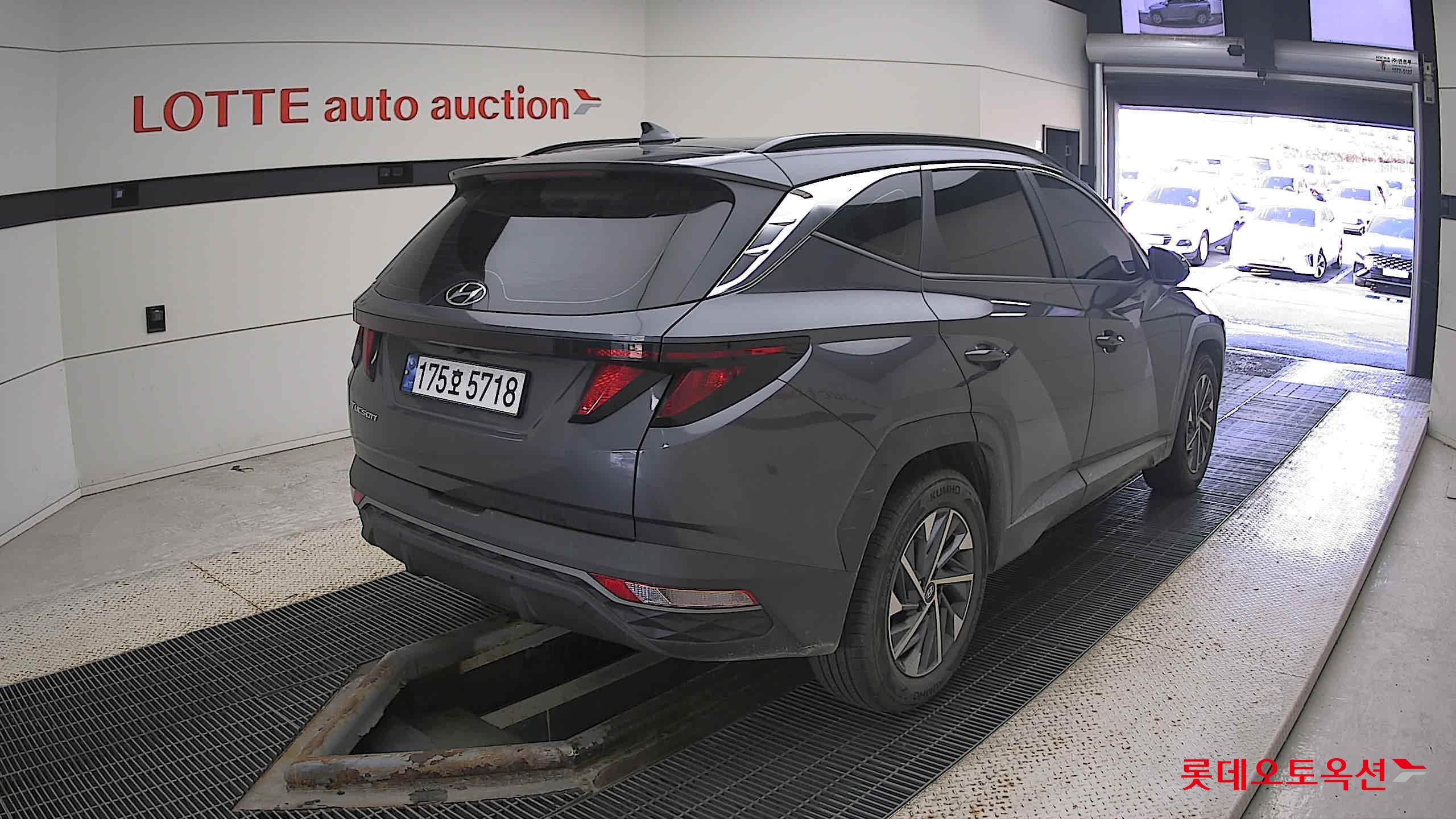 Hyundai Tucson Hybrid 2023 Titanium Grey Metallic из Кореи, фото 4
