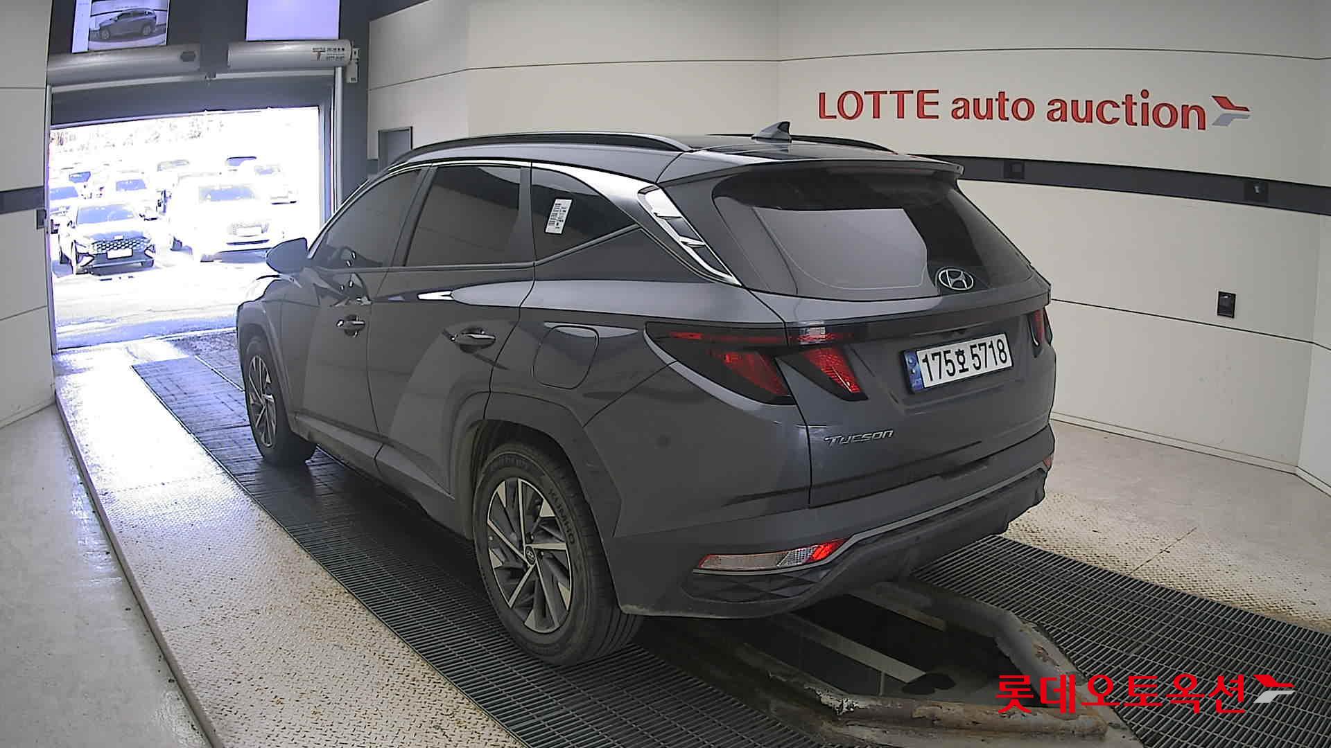 Hyundai Tucson Hybrid 2023 Titanium Grey Metallic из Кореи, фото 6
