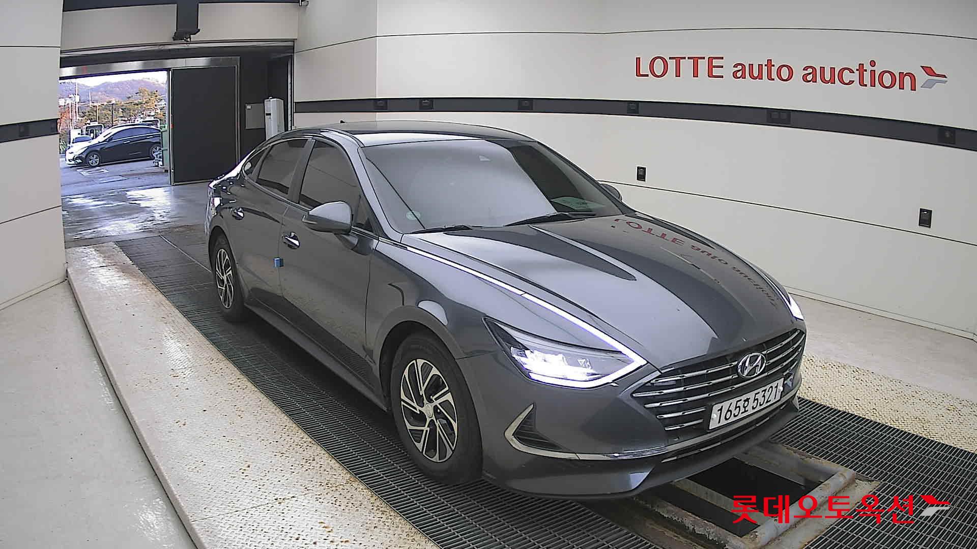 Hyundai Sonata Hybrid 2022 Nocturne Grey Metallic из Кореи, фото 2