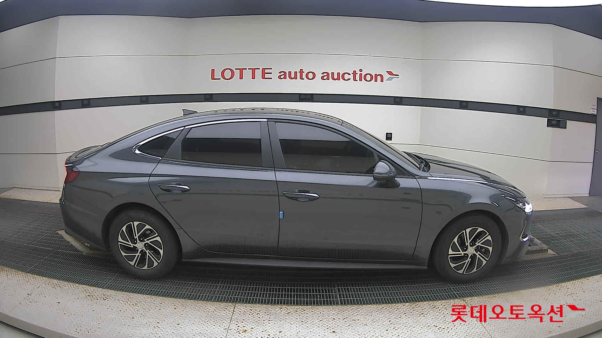Hyundai Sonata Hybrid 2022 Nocturne Grey Metallic из Кореи, фото 3