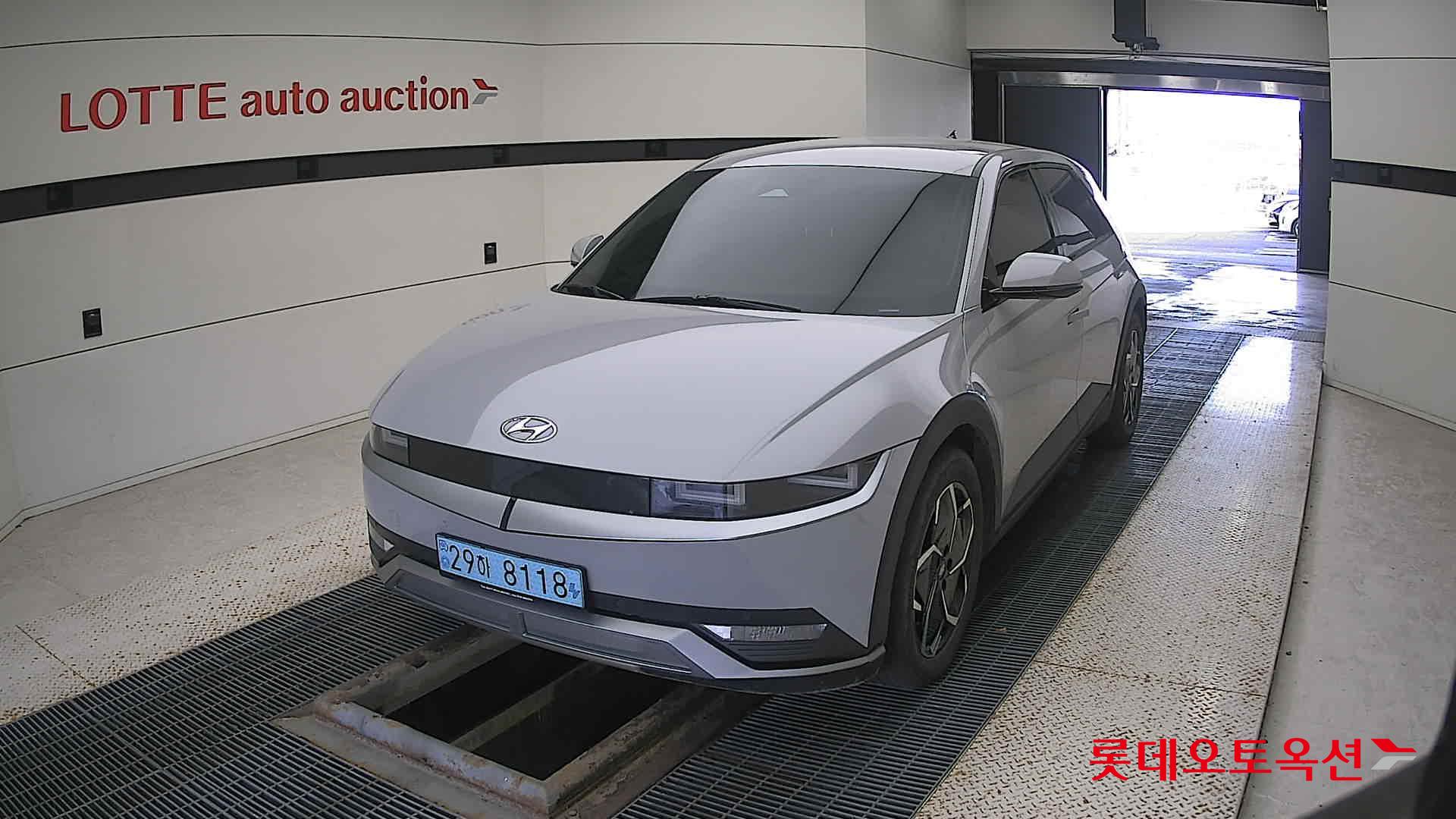 Hyundai IONIQ 5 2022 Cyber Grey Metallic из Кореи