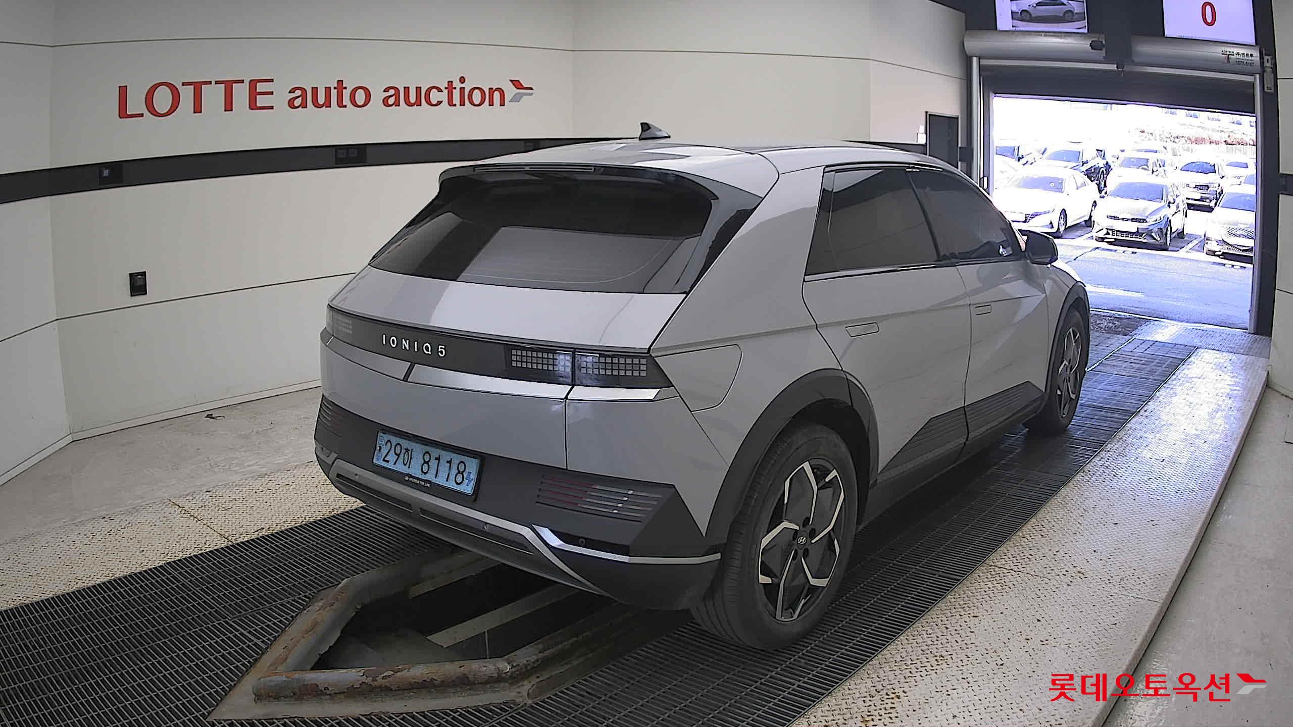 Hyundai IONIQ 5 2022 Cyber Grey Metallic из Кореи, фото 4