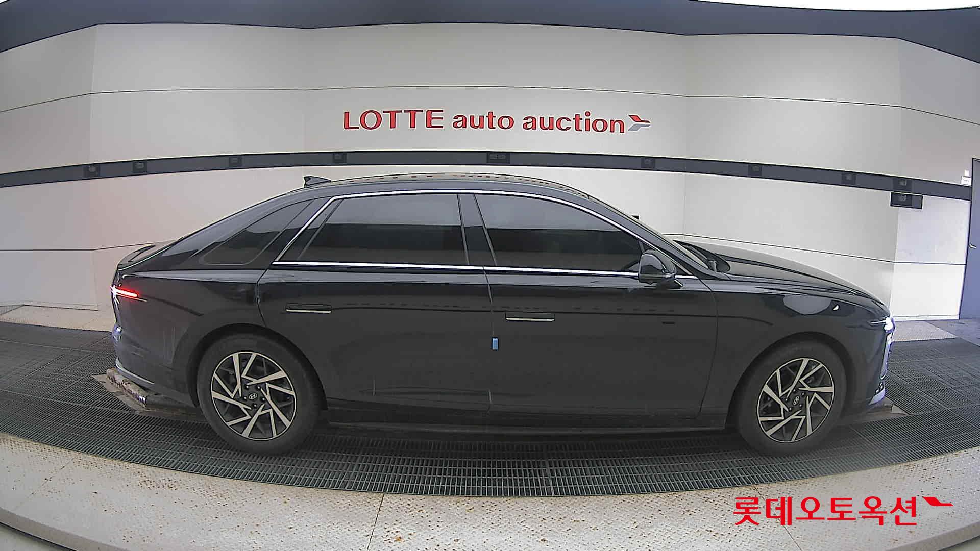 Hyundai Grandeur Hybrid 2023 Abyss Black Pearl из Кореи, фото 3