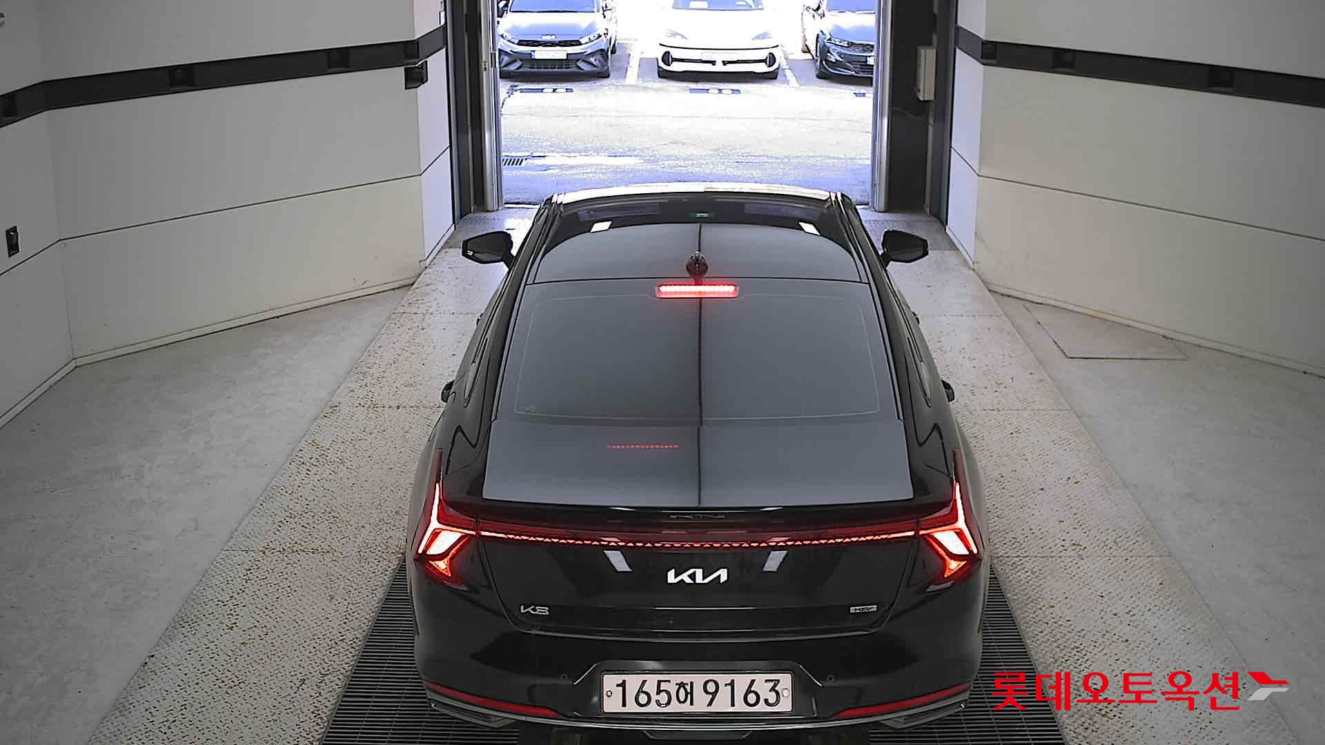 Kia K8 Hybrid 2022 Aurora Black Pearl из Кореи, фото 5