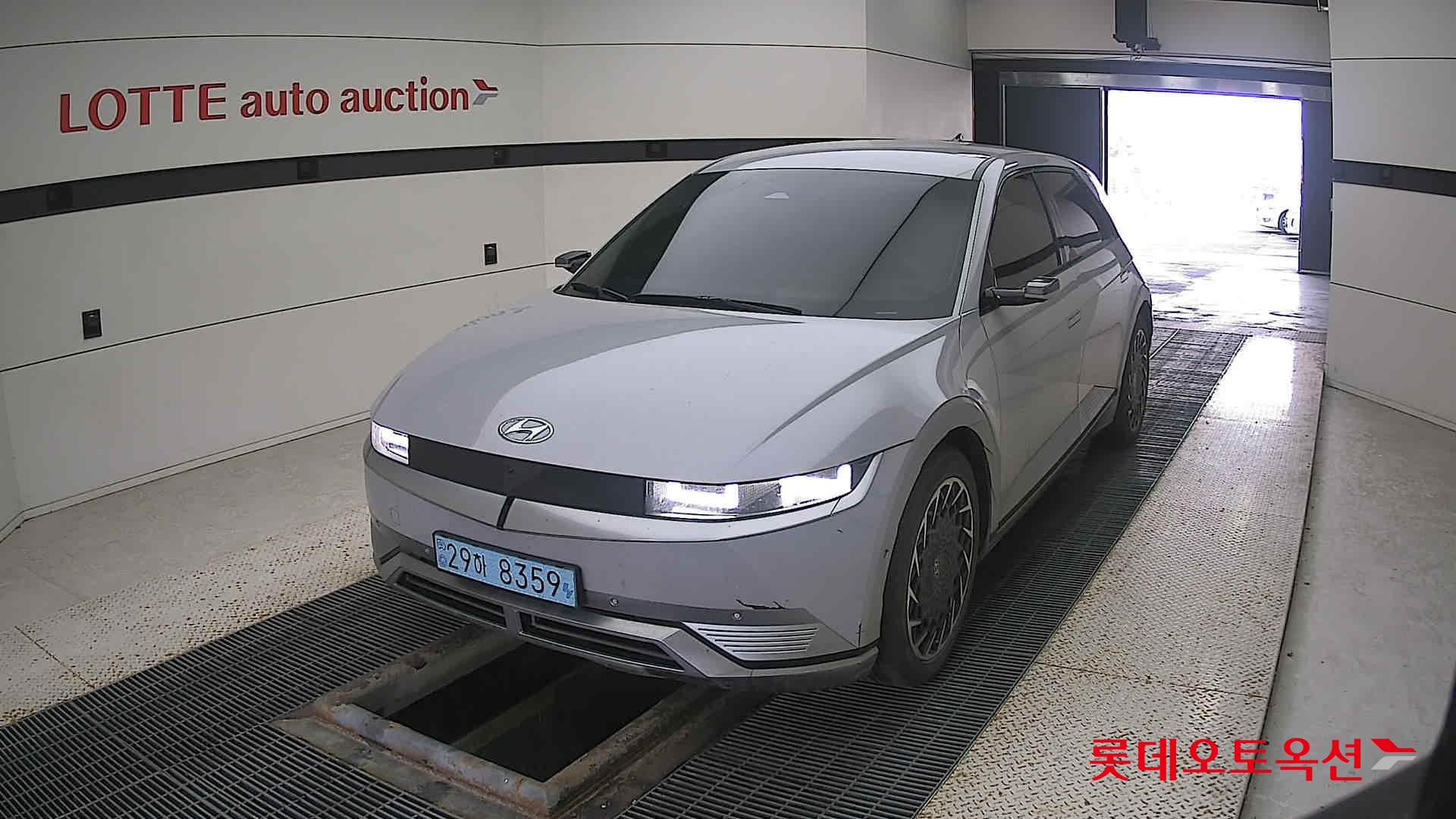 Hyundai IONIQ 5 2022 Cyber Grey Metallic из Кореи