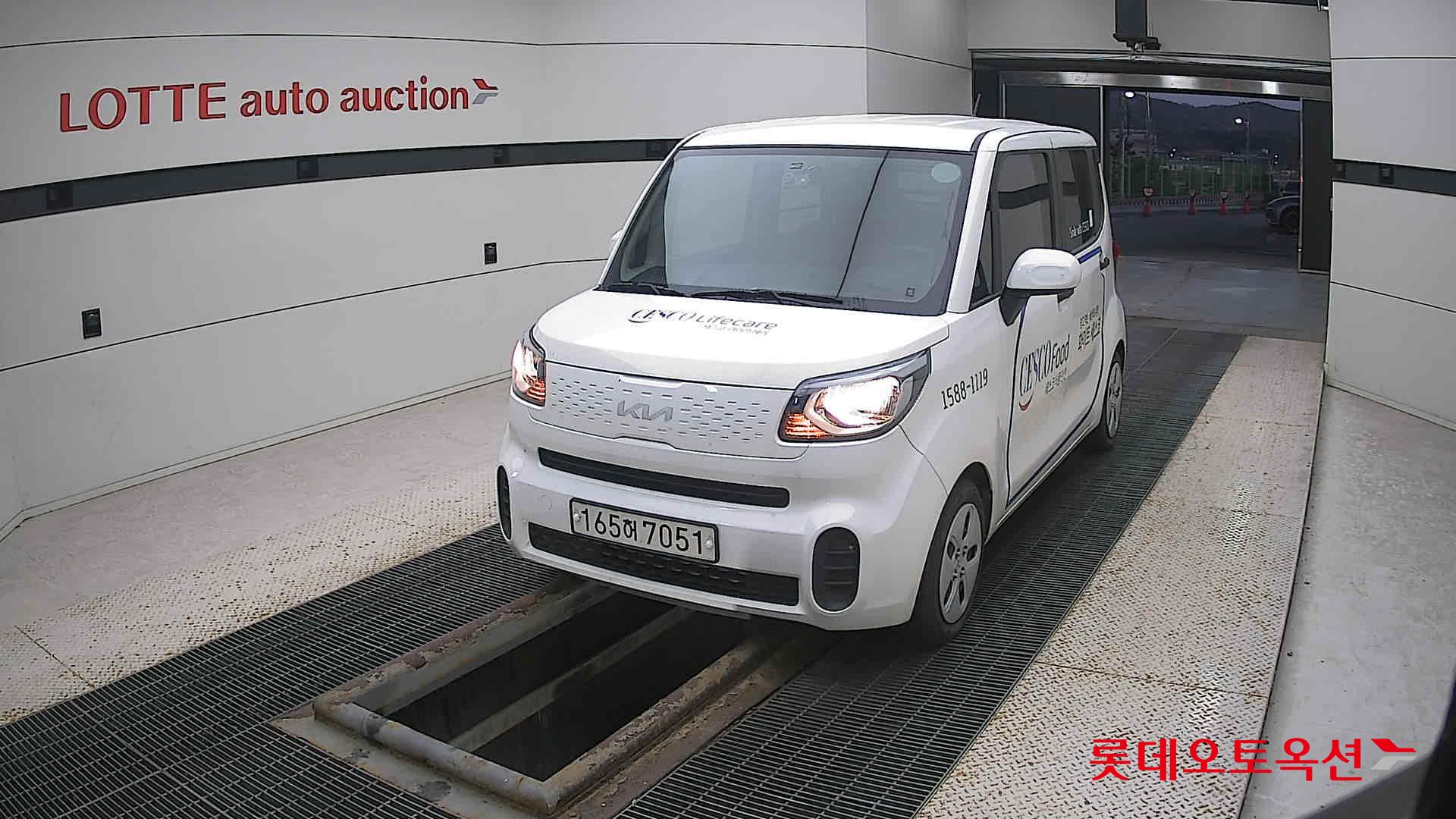 Kia Ray 2022 Clear White из Кореи