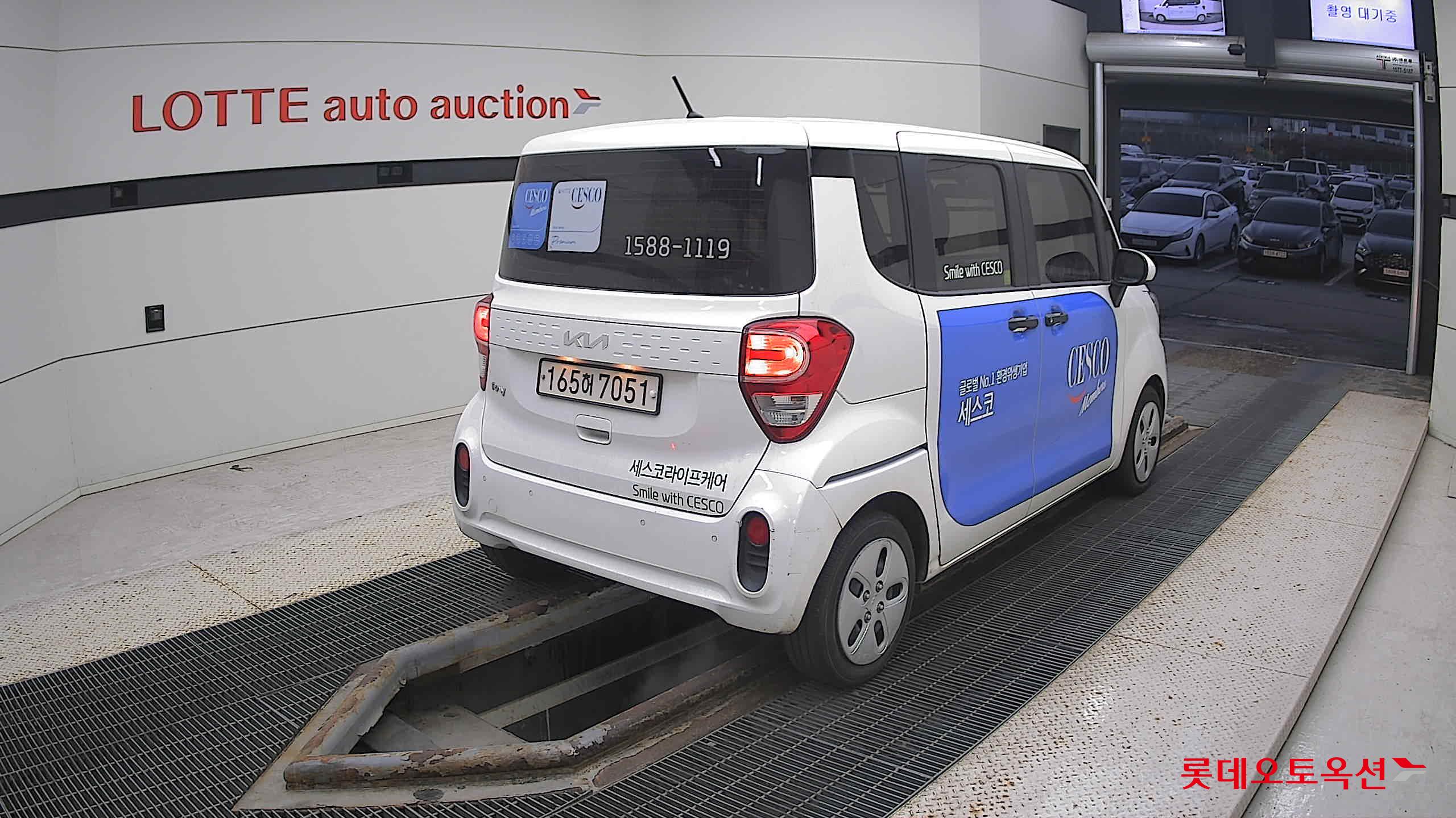 Kia Ray 2022 Clear White из Кореи, фото 4