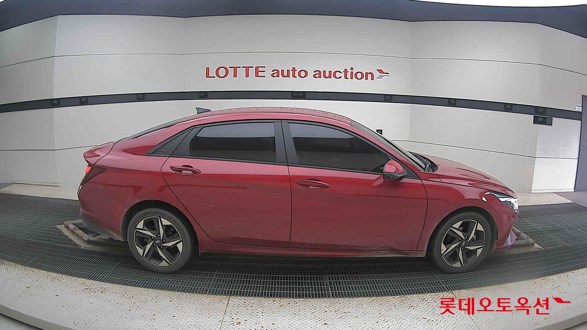 Hyundai Avante 2021 Fire Red из Кореи, фото 3