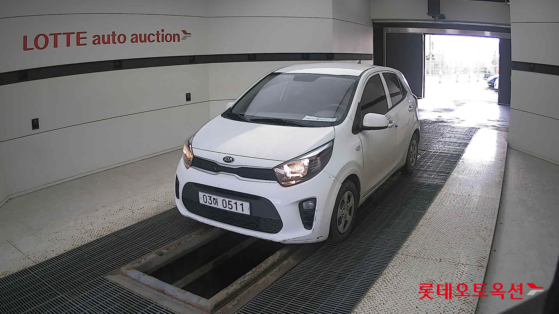 Kia Morning 2020 Clear White из Кореи