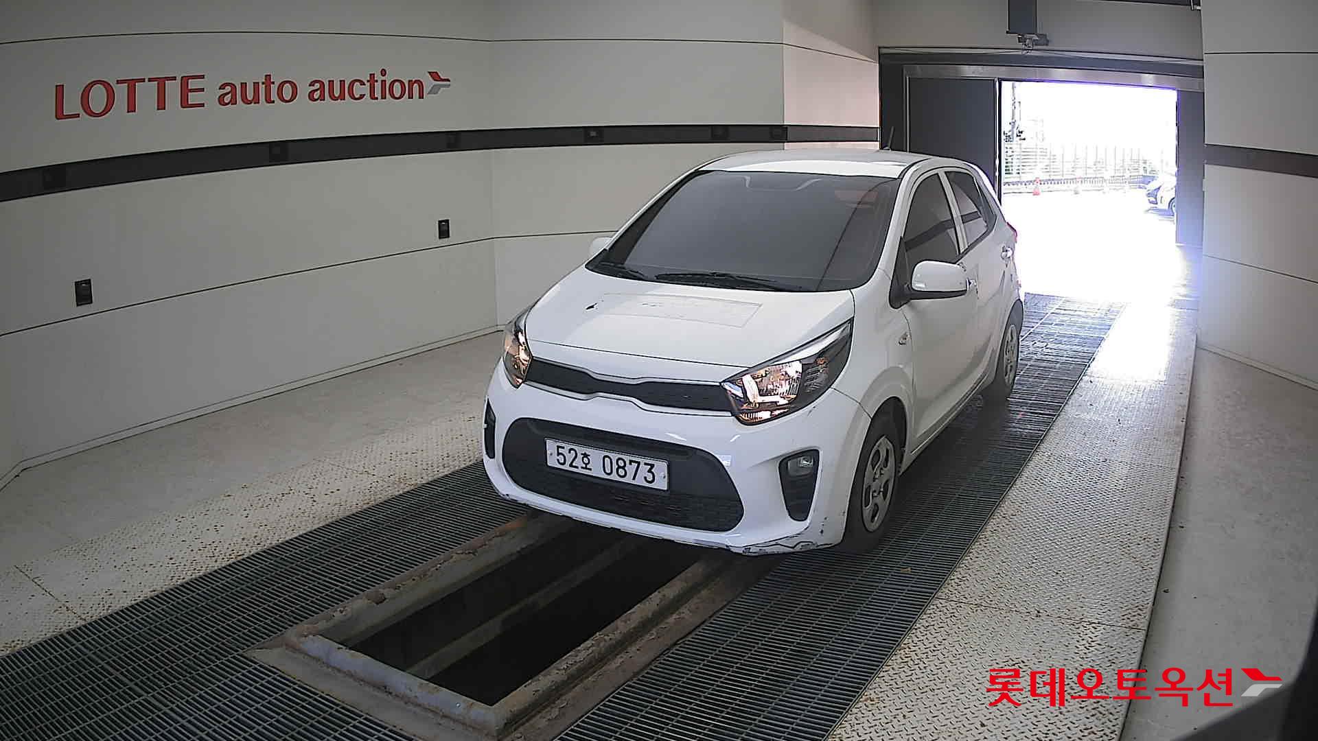 Kia Morning 2019 Clear White из Кореи