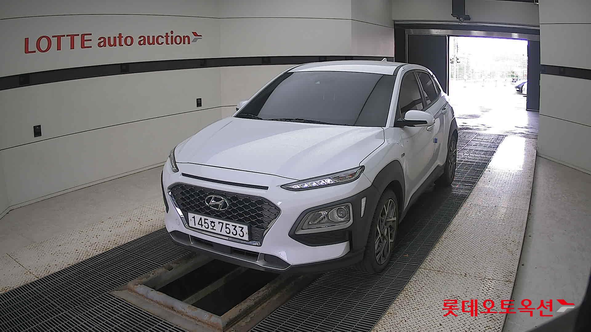 Hyundai Kona Hybrid 2020 Chokwhite из Кореи
