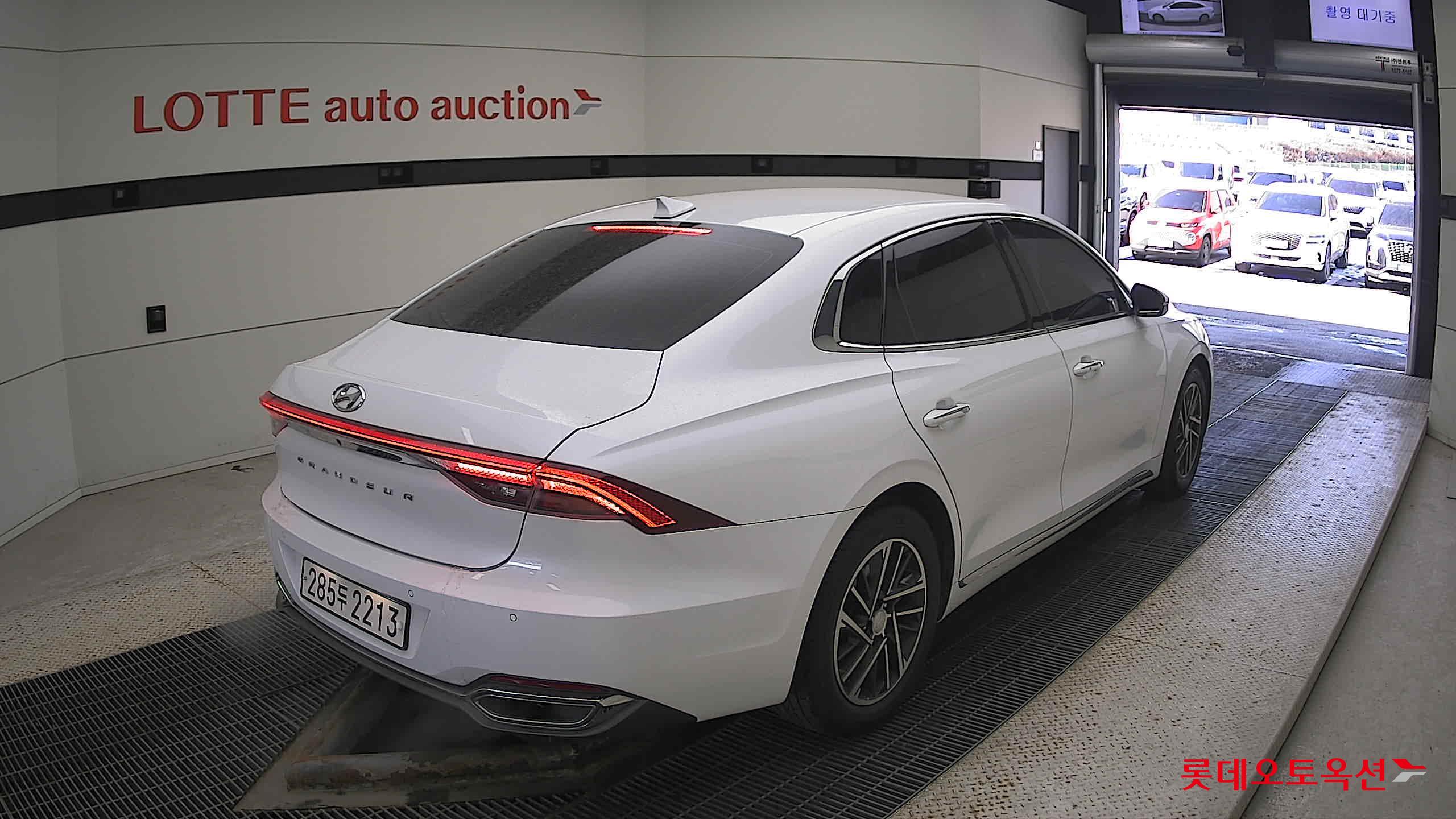 Hyundai Grandeur 2020 White cream (optional) из Кореи, фото 4