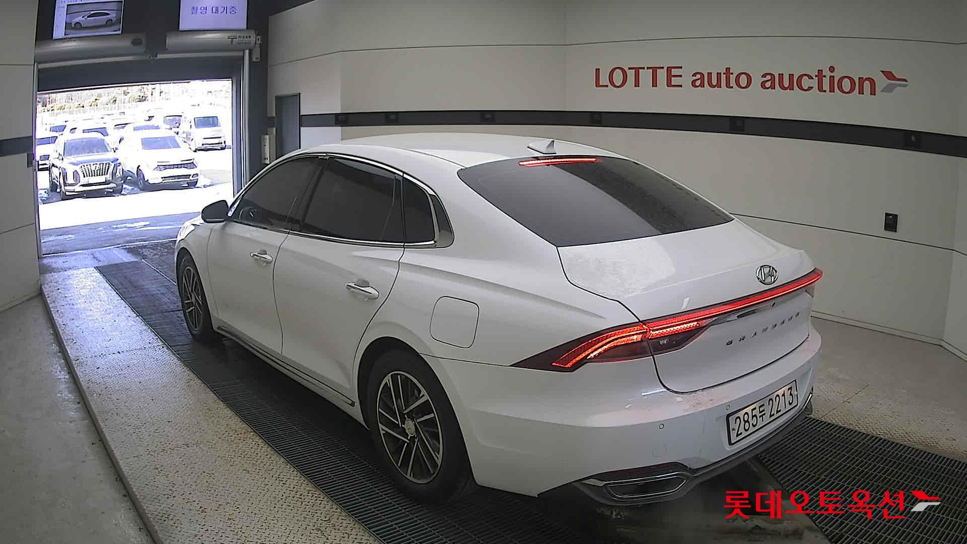 Hyundai Grandeur 2020 White cream (optional) из Кореи, фото 6