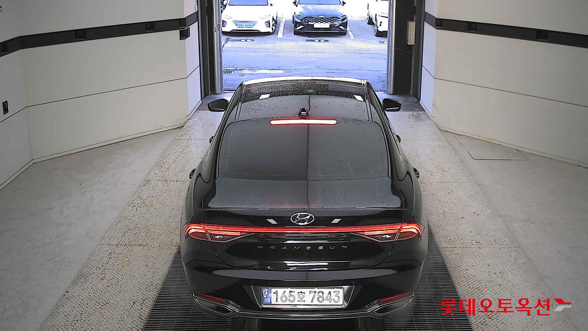 Hyundai Grandeur Hybrid 2022 Midnight Black Pearl из Кореи, фото 5