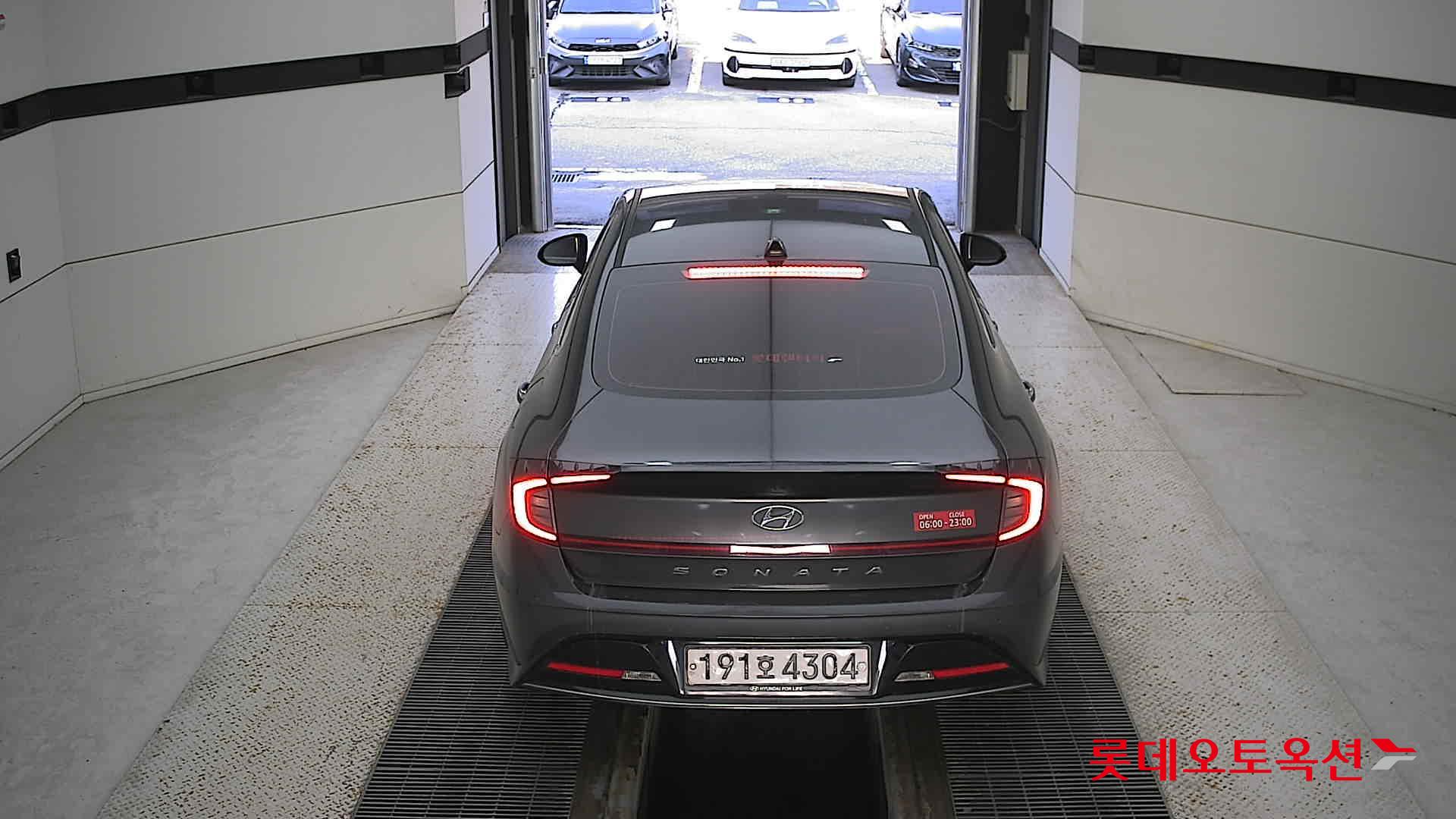 Hyundai Sonata 2022 Nocturne Grey Metallic из Кореи, фото 5