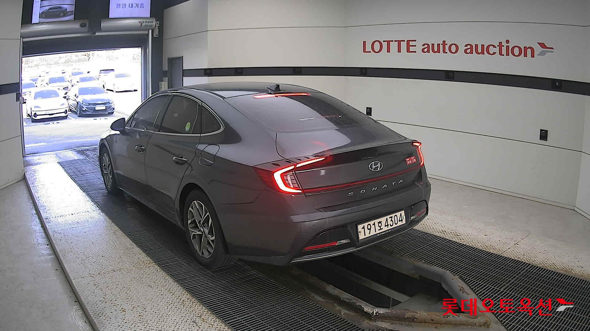 Hyundai Sonata 2022 Nocturne Grey Metallic из Кореи, фото 6