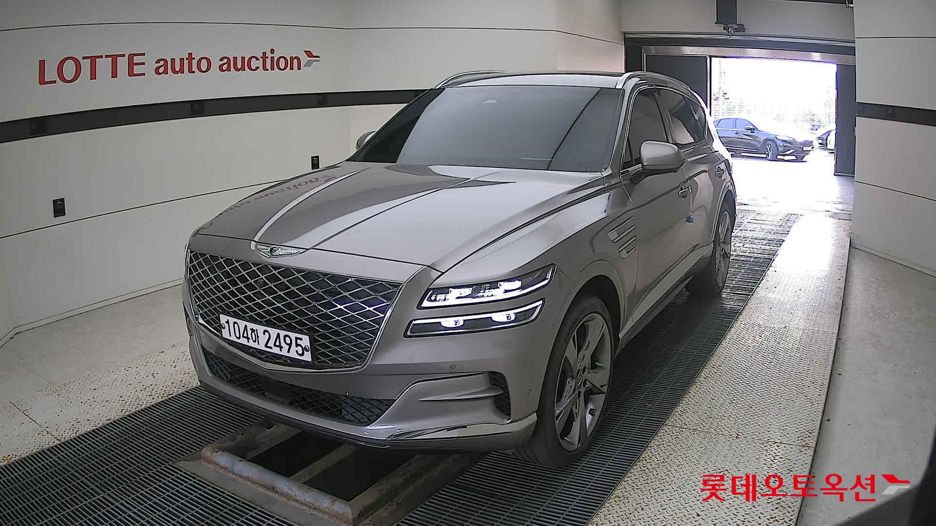 Hyundai GV80 2020 Gold Coast Silver из Кореи