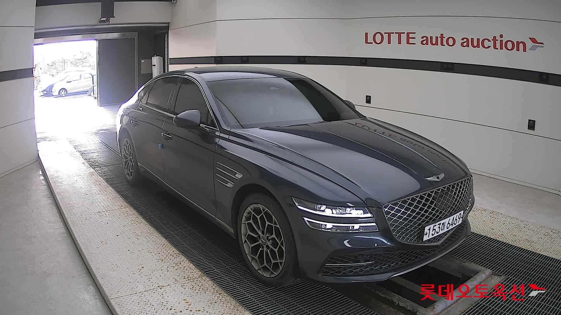 Hyundai G80 2021 Tasman Blue из Кореи, фото 2