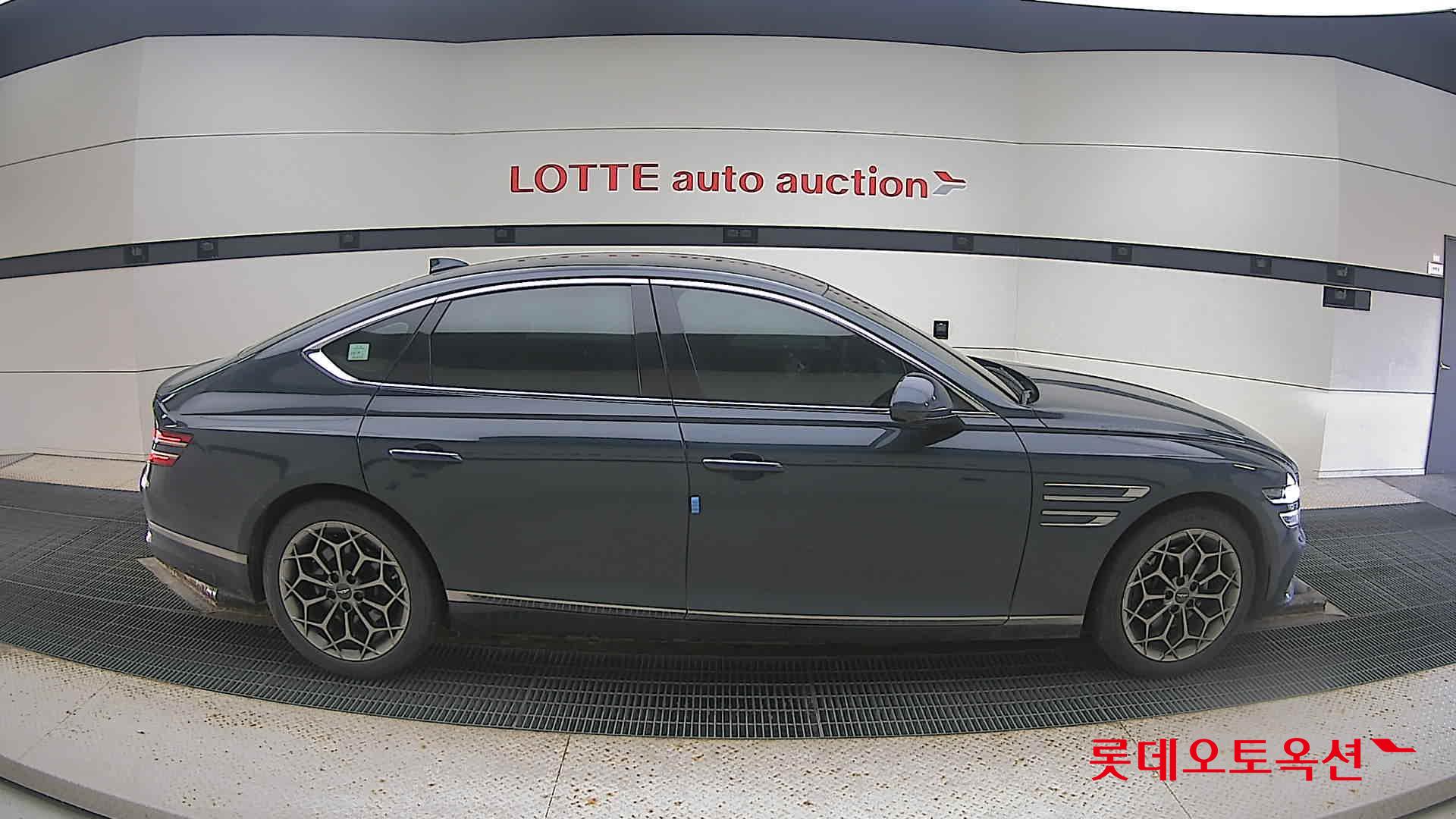 Hyundai G80 2021 Tasman Blue из Кореи, фото 3