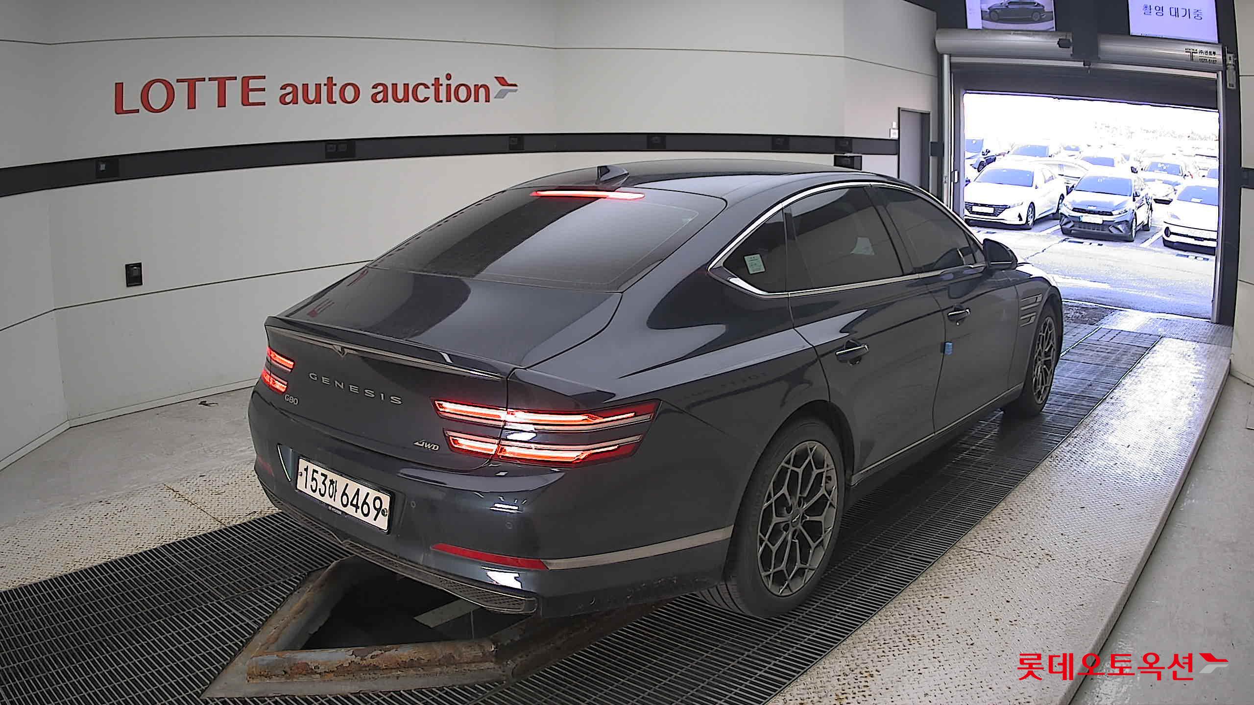 Hyundai G80 2021 Tasman Blue из Кореи, фото 4