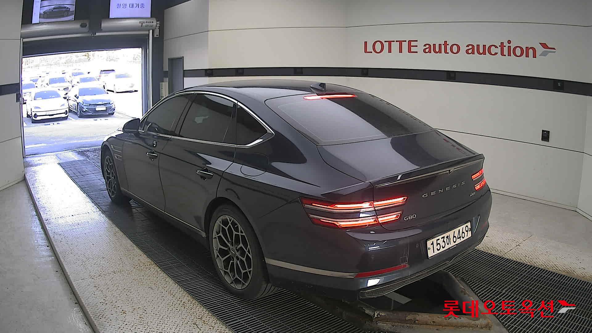 Hyundai G80 2021 Tasman Blue из Кореи, фото 6