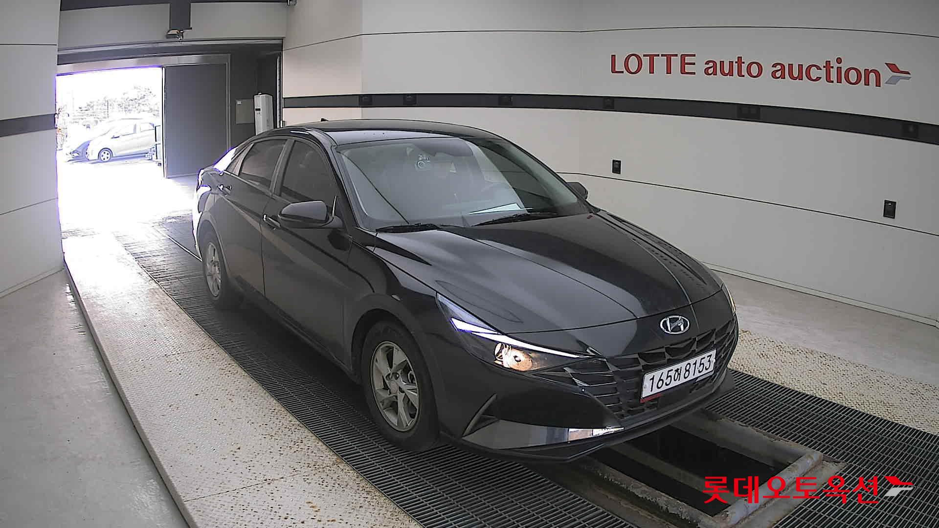 Hyundai Avante 2022 Phantom Black Pearl из Кореи, фото 2