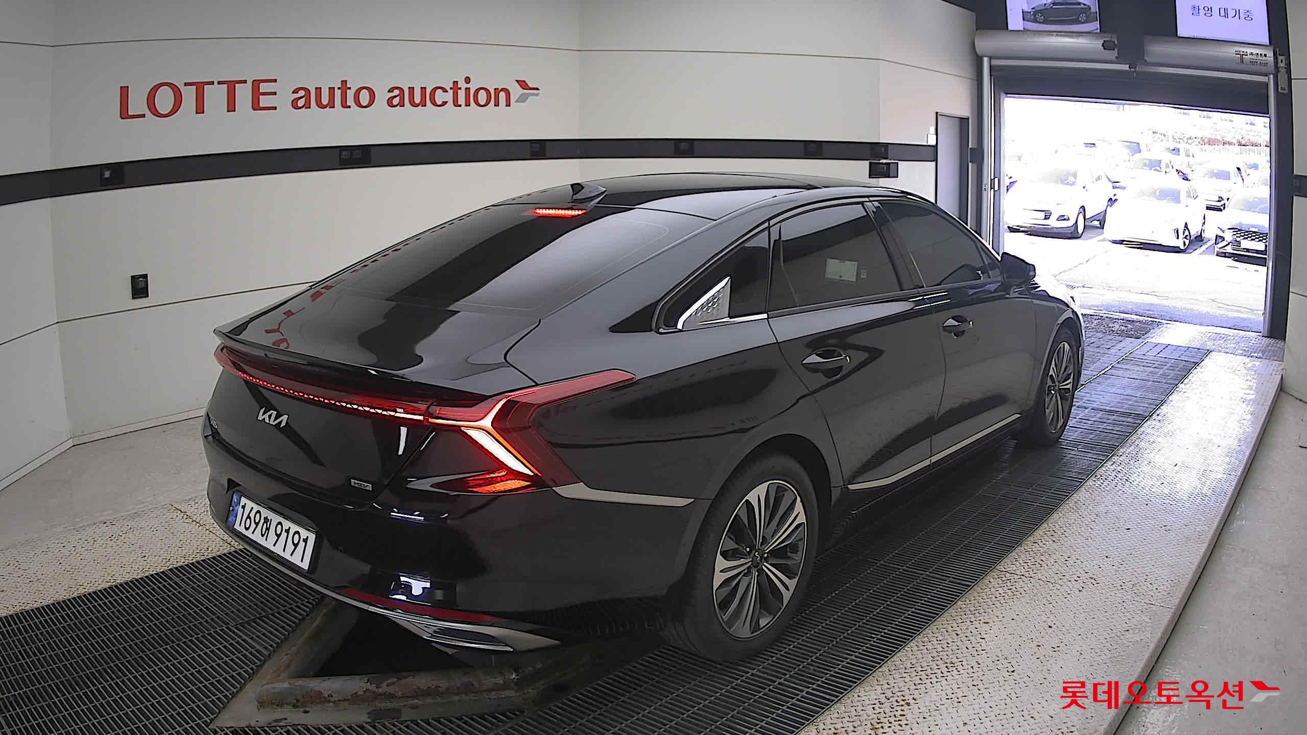 Kia K8 Hybrid 2023 Aurora Black Pearl из Кореи, фото 4