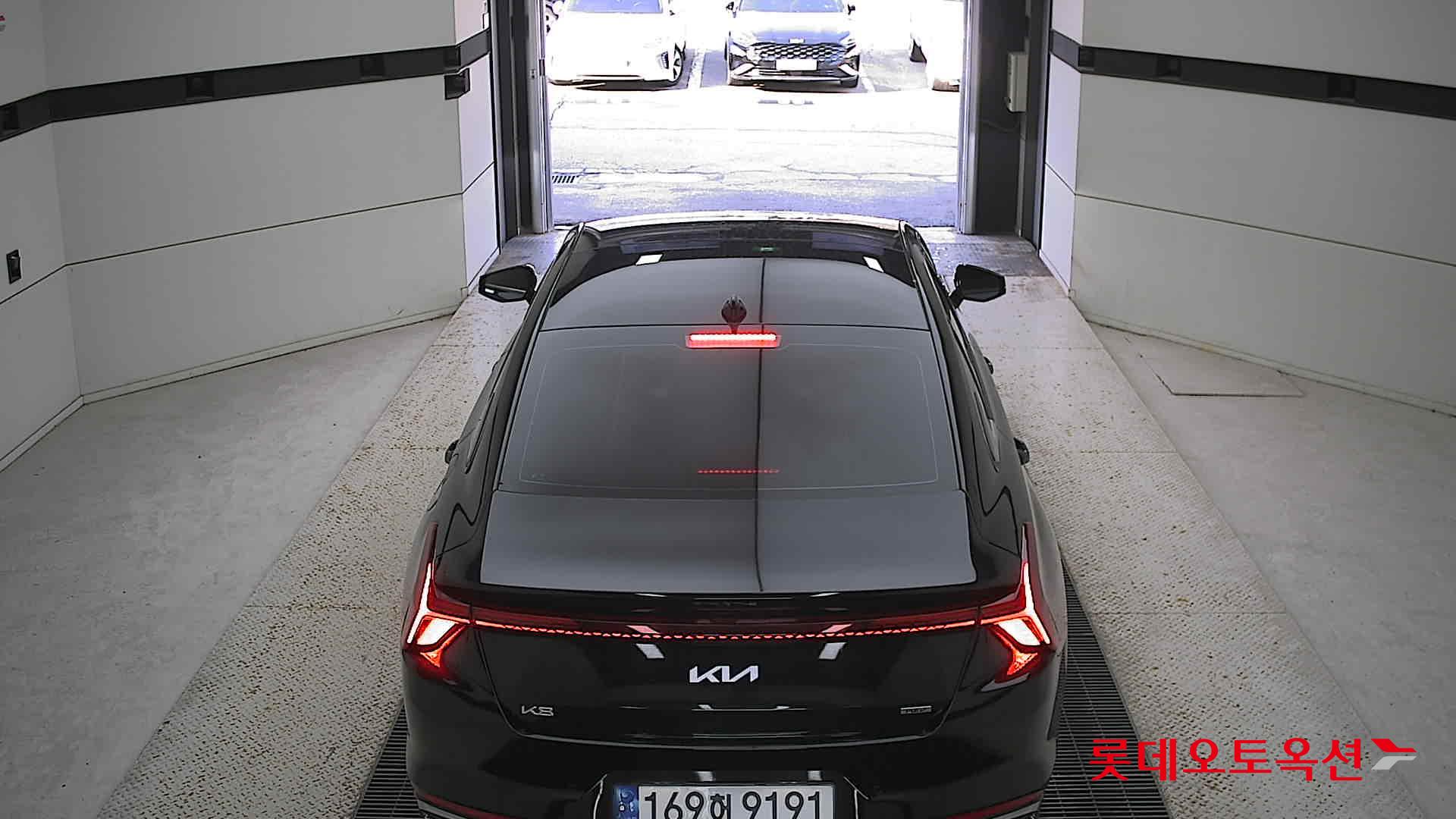 Kia K8 Hybrid 2023 Aurora Black Pearl из Кореи, фото 5