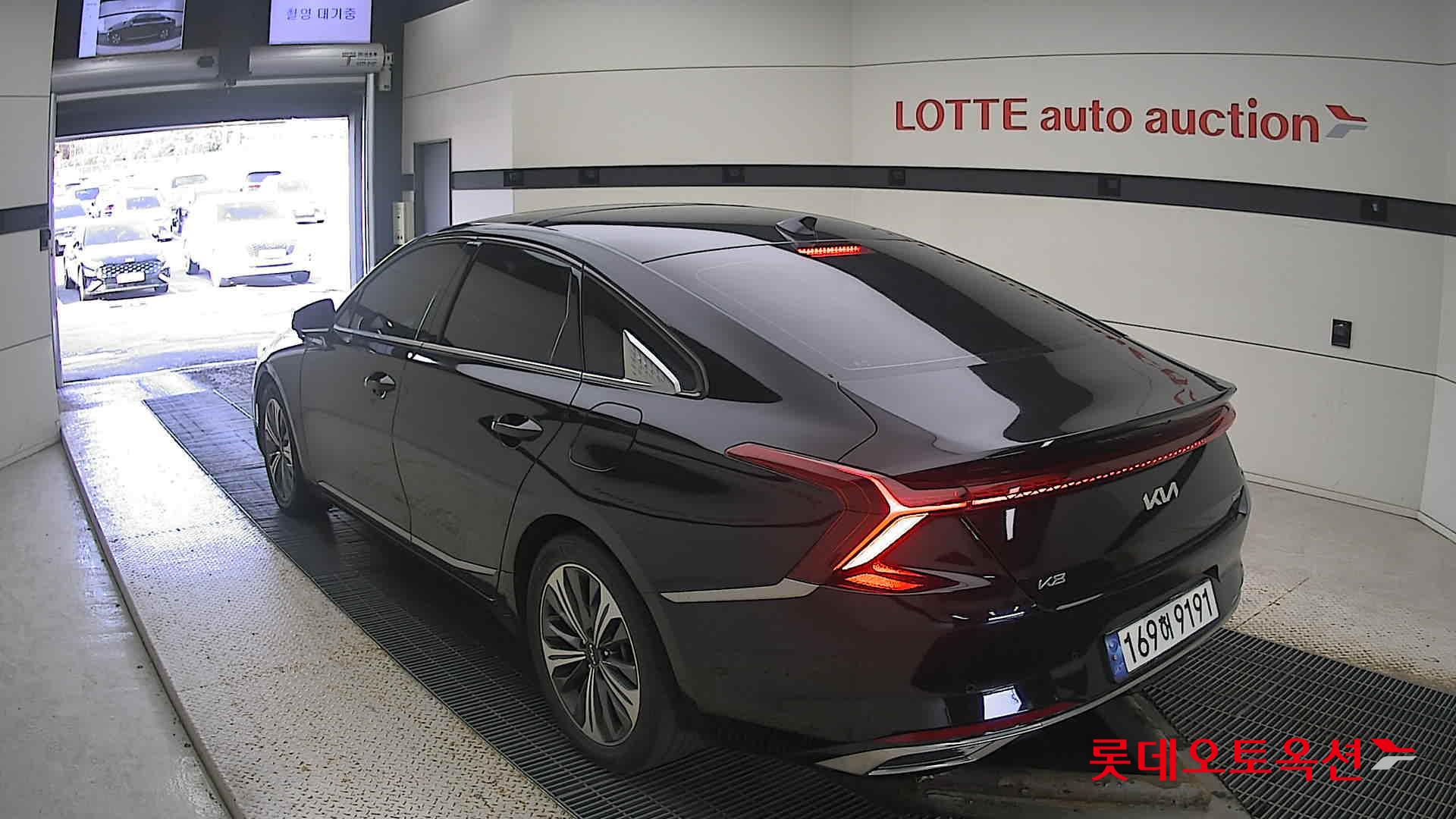 Kia K8 Hybrid 2023 Aurora Black Pearl из Кореи, фото 6