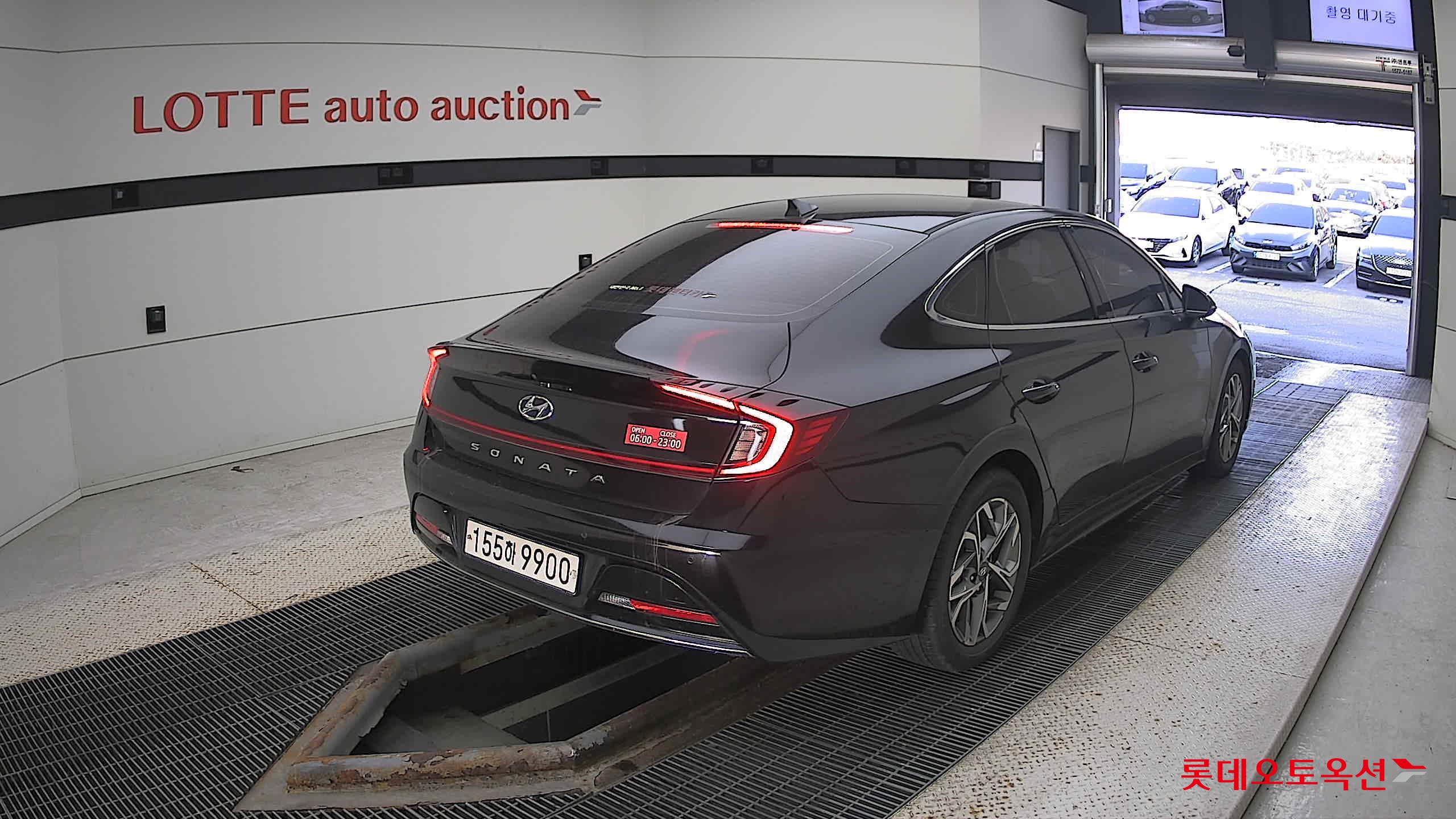 Hyundai Sonata 2022 Midnight Black Pearl из Кореи, фото 4