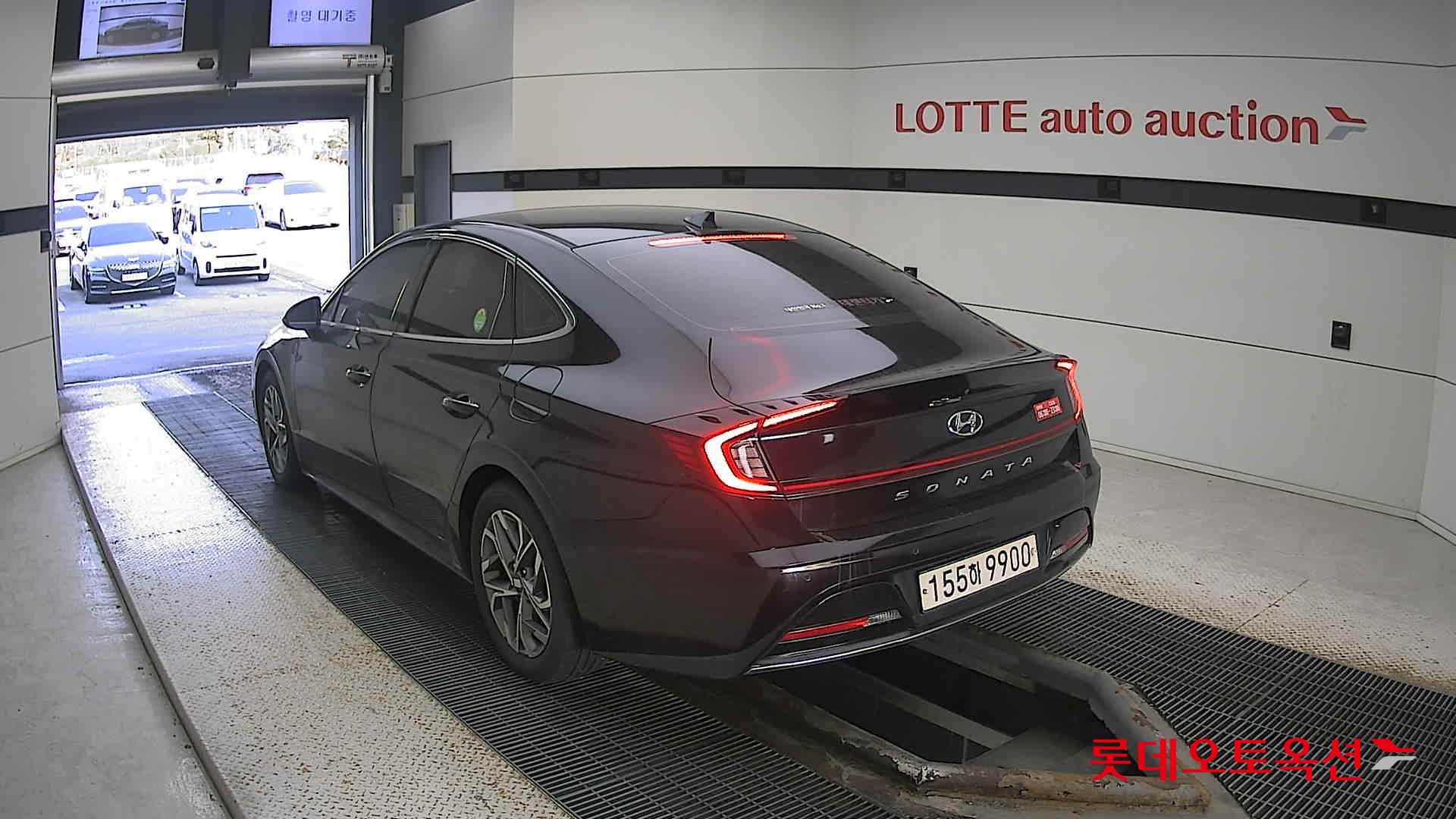 Hyundai Sonata 2022 Midnight Black Pearl из Кореи, фото 6