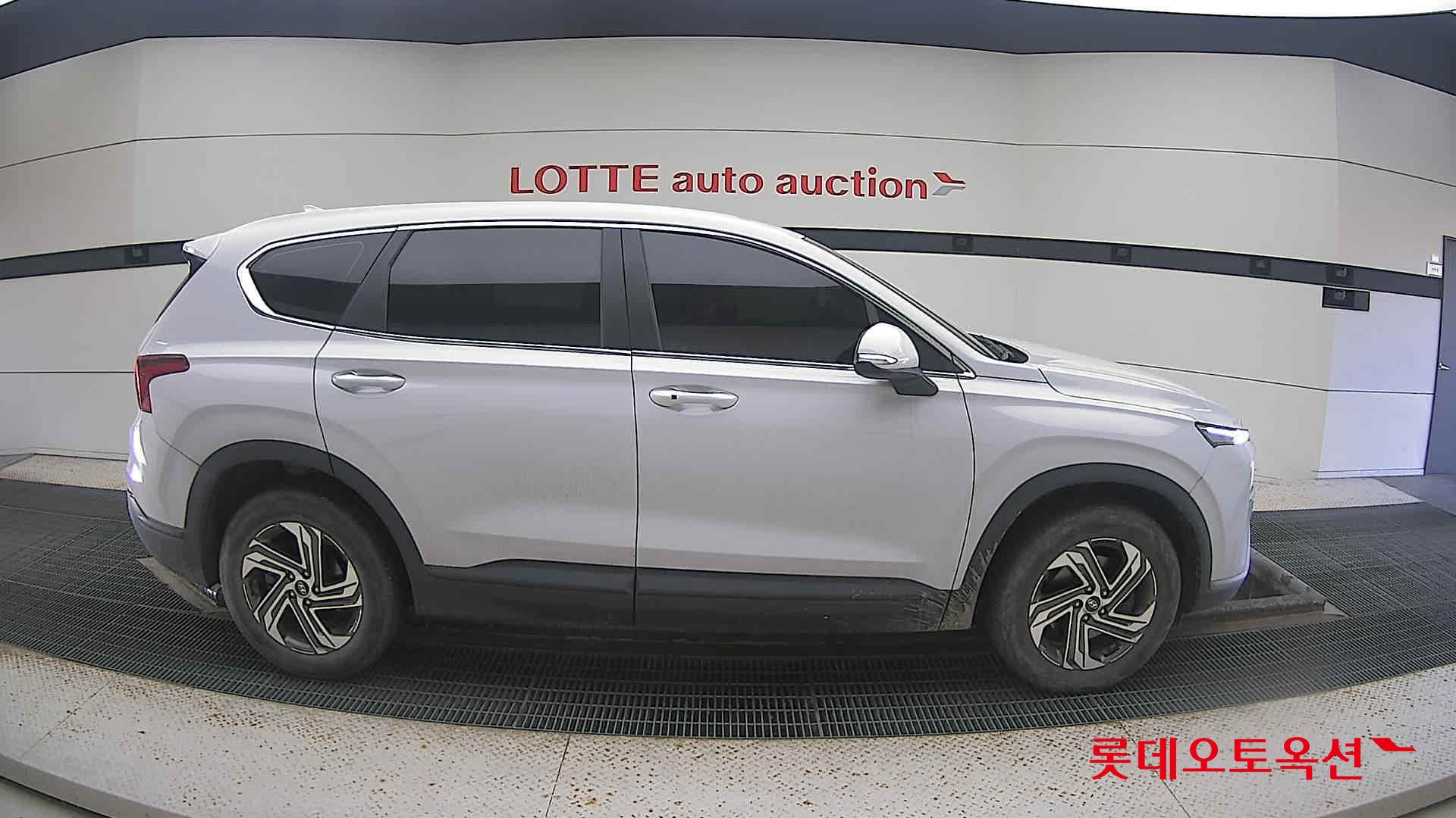 Hyundai Santa Fe 2022 Glassier White Metallic из Кореи, фото 3