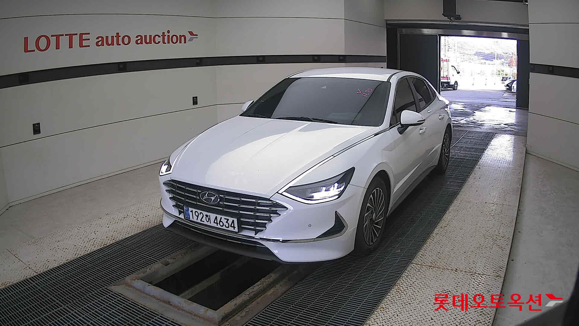 Hyundai Sonata Hybrid 2023 Serenity White Pearl (Optional addition) из Кореи