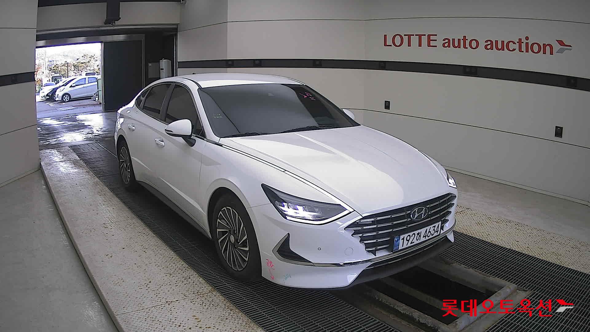 Hyundai Sonata Hybrid 2023 Serenity White Pearl (Optional addition) из Кореи, фото 2