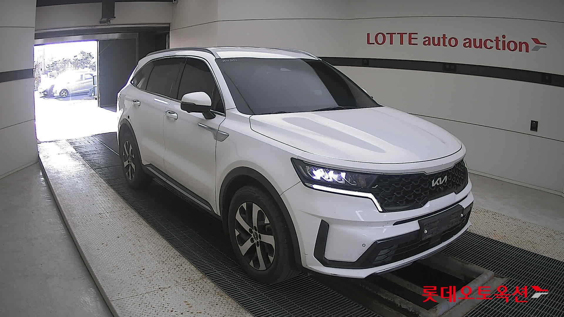Kia Sorento 2022 Snow White Pearl (optional) из Кореи, фото 2