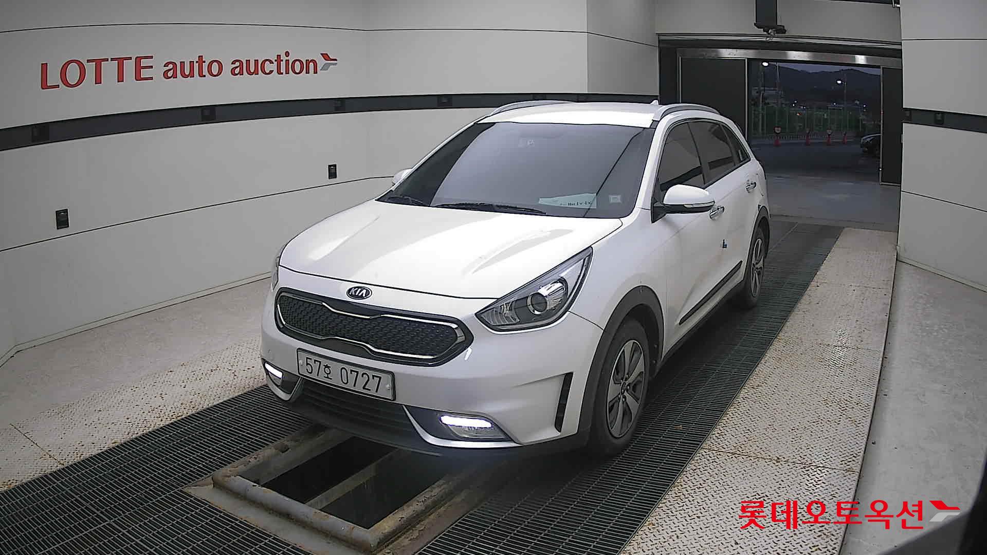 Kia Niro Hybrid 2019 Snow White Pearl (optional) из Кореи