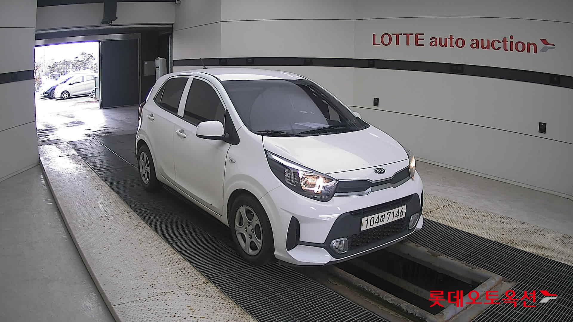 Kia Morning 2021 Clear White из Кореи, фото 2