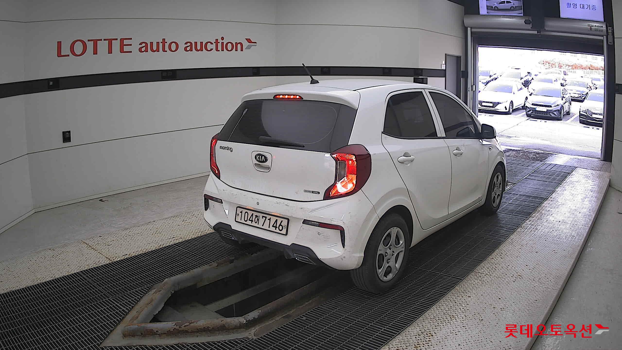 Kia Morning 2021 Clear White из Кореи, фото 4