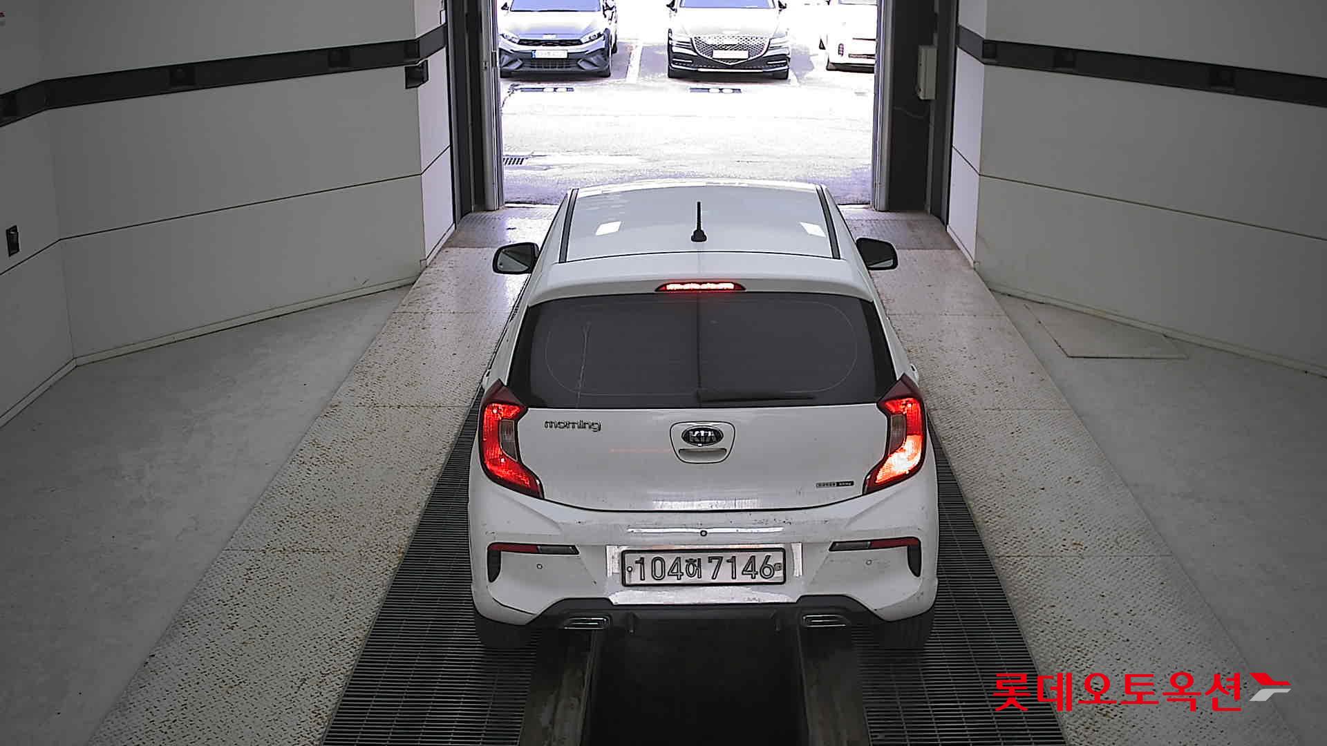 Kia Morning 2021 Clear White из Кореи, фото 5