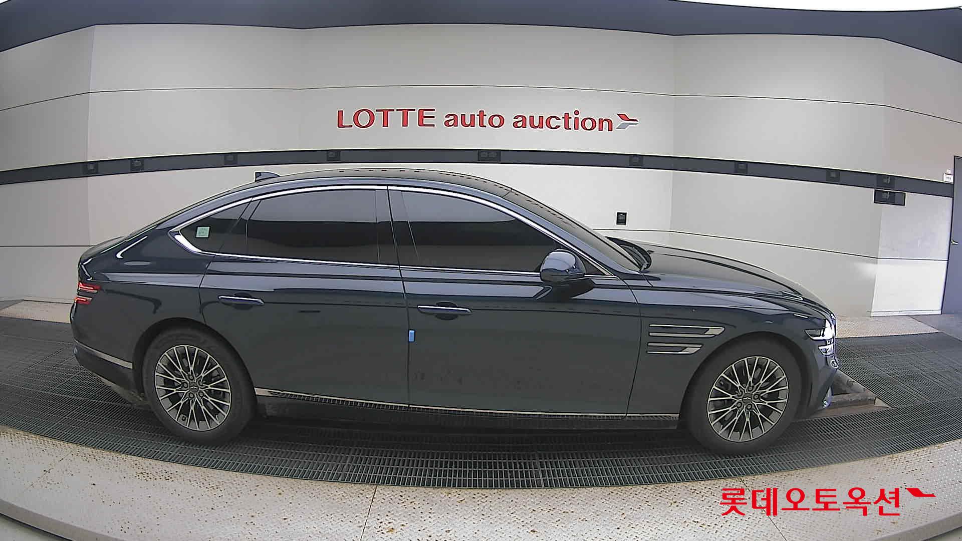 Hyundai G80 2022 Tasman Blue из Кореи, фото 3