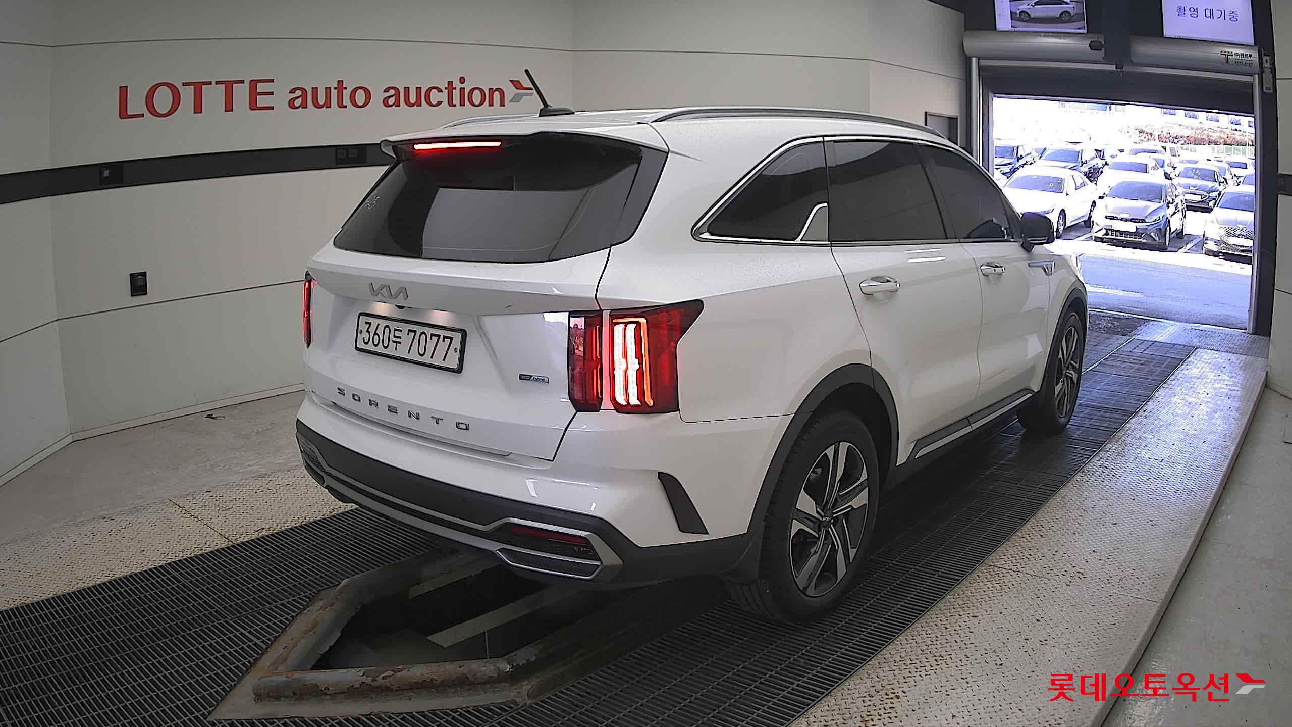 Kia Sorento Hybrid 2022 Белый из Кореи, фото 4