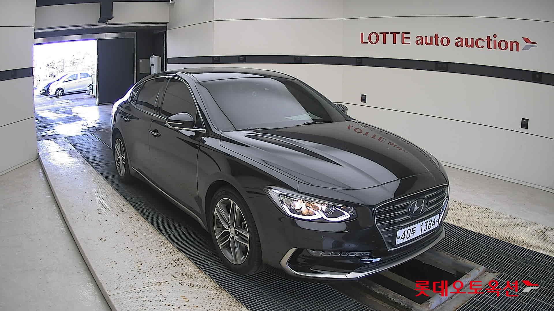 Hyundai Grandeur 2019 Черный из Кореи, фото 2