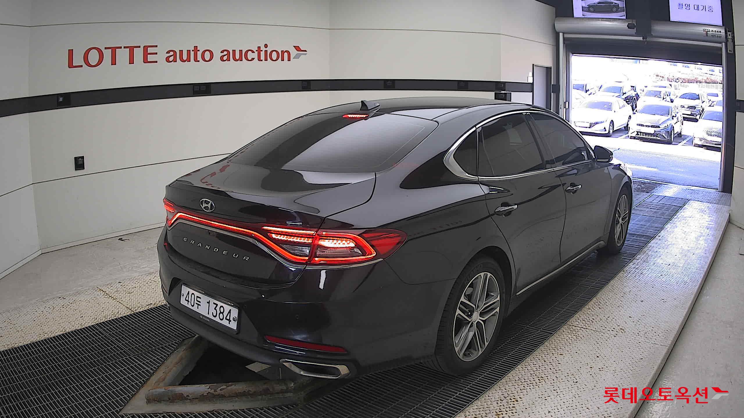 Hyundai Grandeur 2019 Черный из Кореи, фото 4