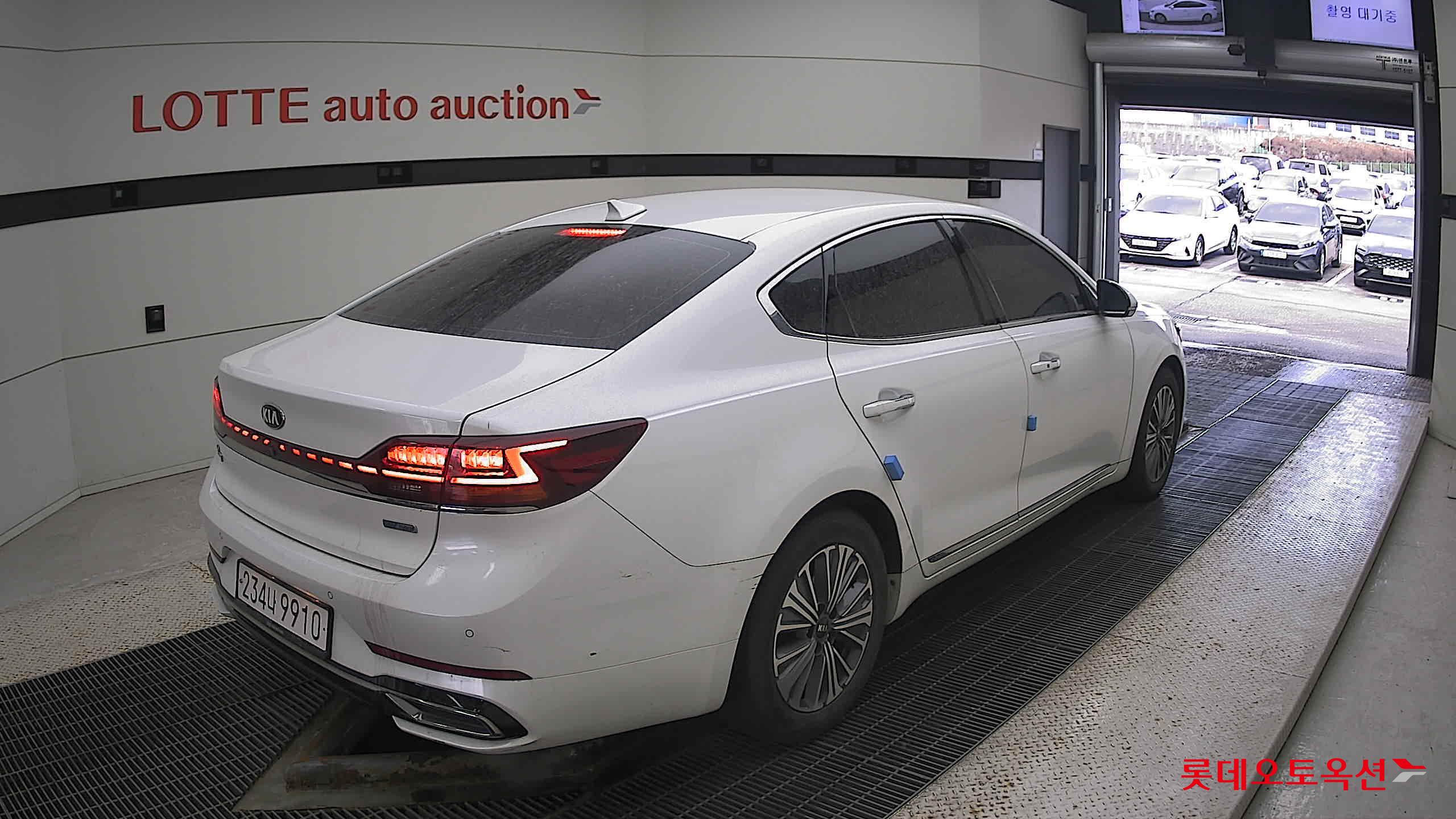 Kia K7 Hybrid 2020 Белый из Кореи, фото 4