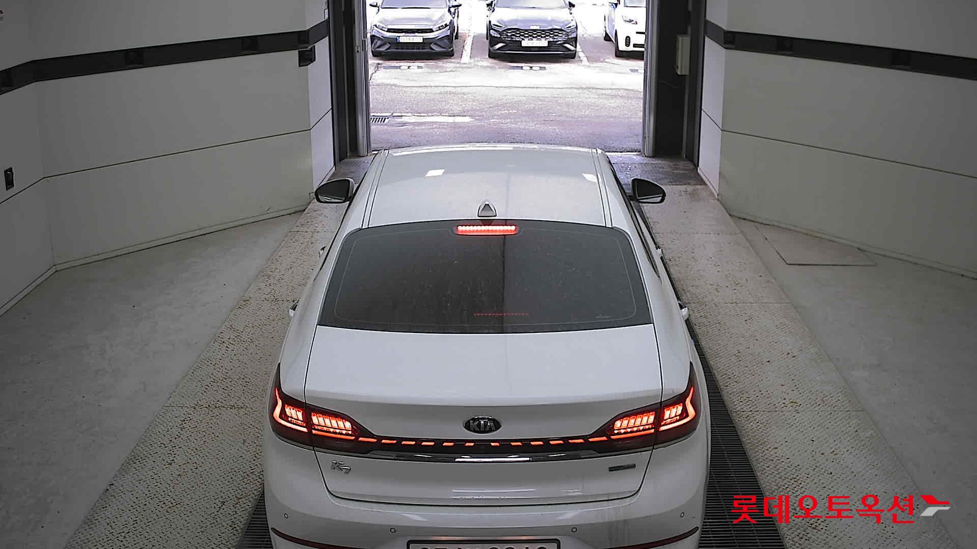 Kia K7 Hybrid 2020 Белый из Кореи, фото 5