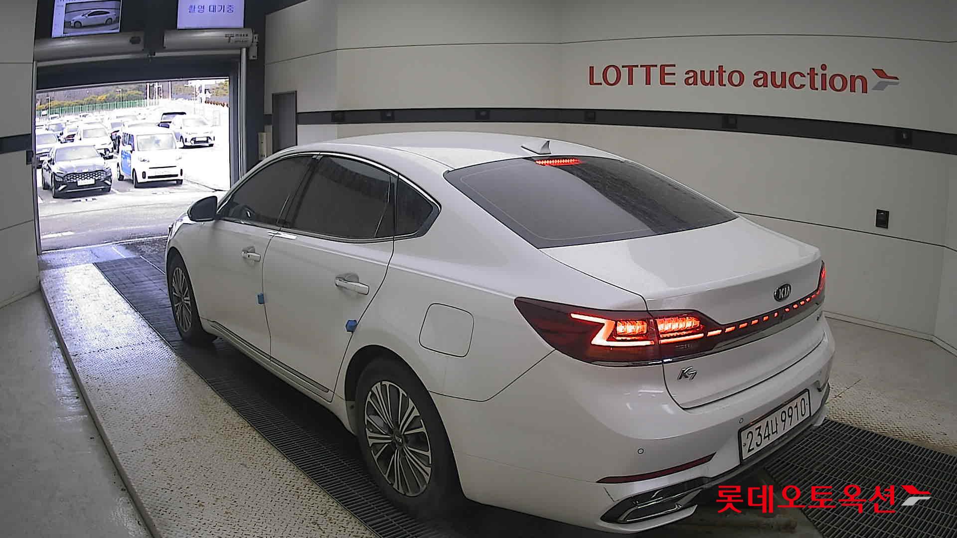 Kia K7 Hybrid 2020 Белый из Кореи, фото 6