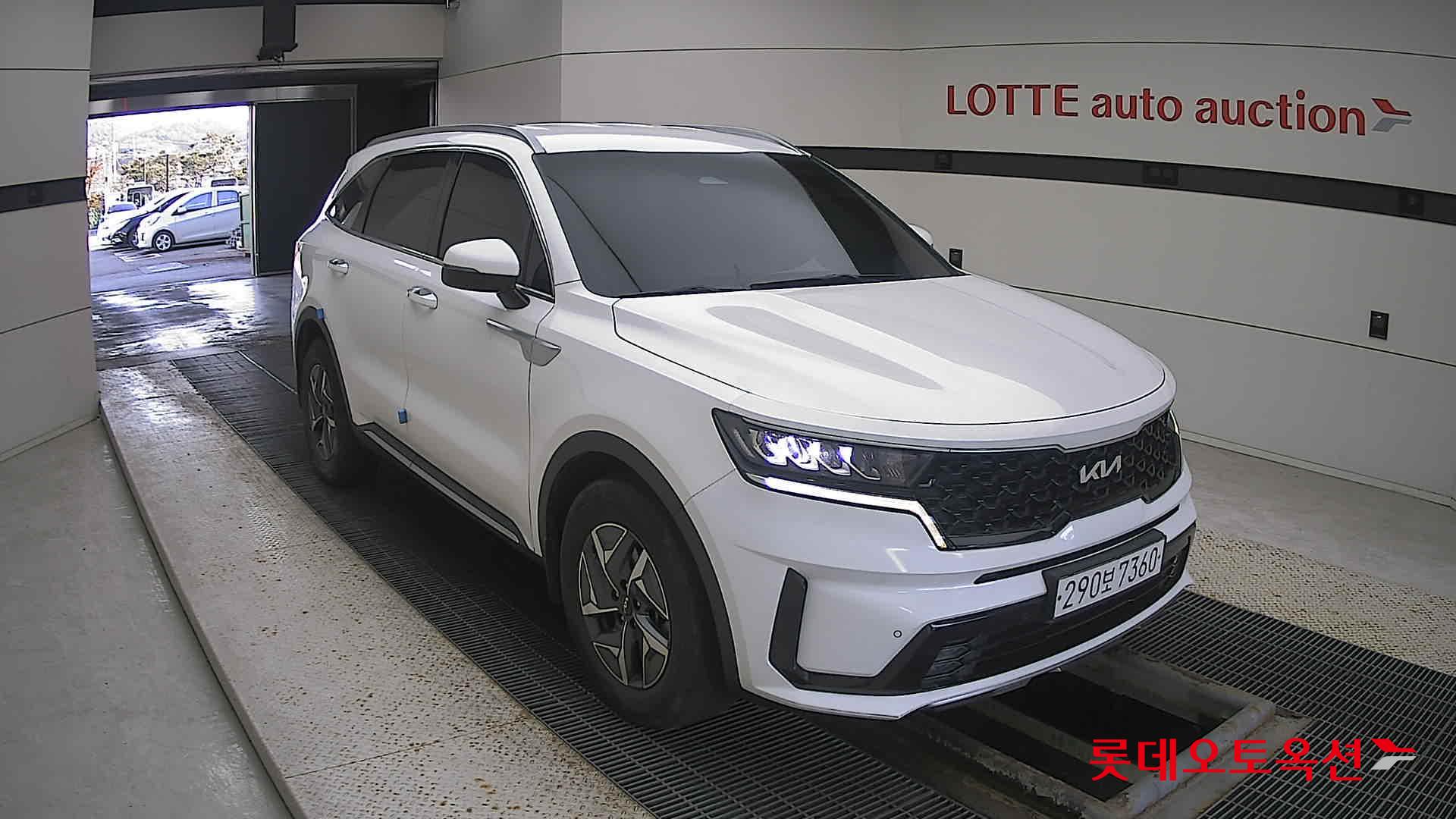 Kia Sorento Hybrid 2022 Белый из Кореи, фото 2