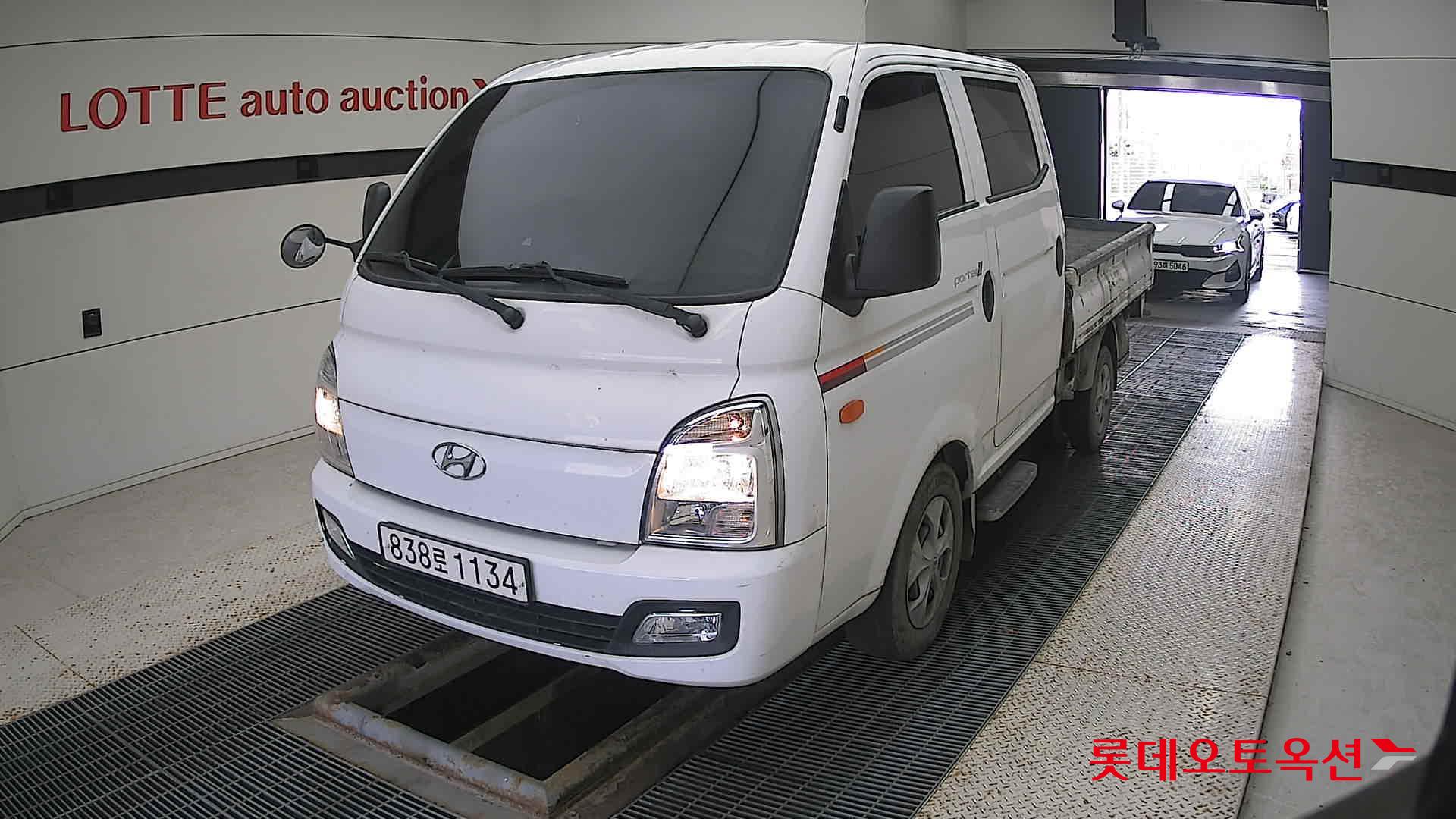 Hyundai Porter II 2022 Белый из Кореи