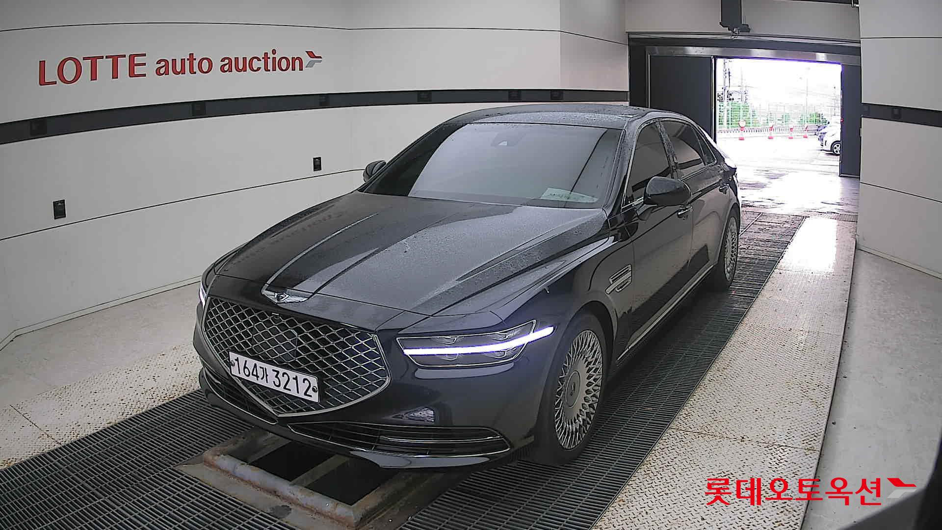 Hyundai G90 2021 Черный из Кореи